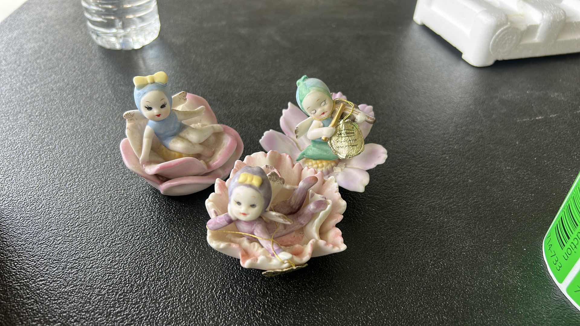 Photo 2 of 3 VINTAGE NAPOWARE PORCELAIN PIXIE FIGURINES H3”