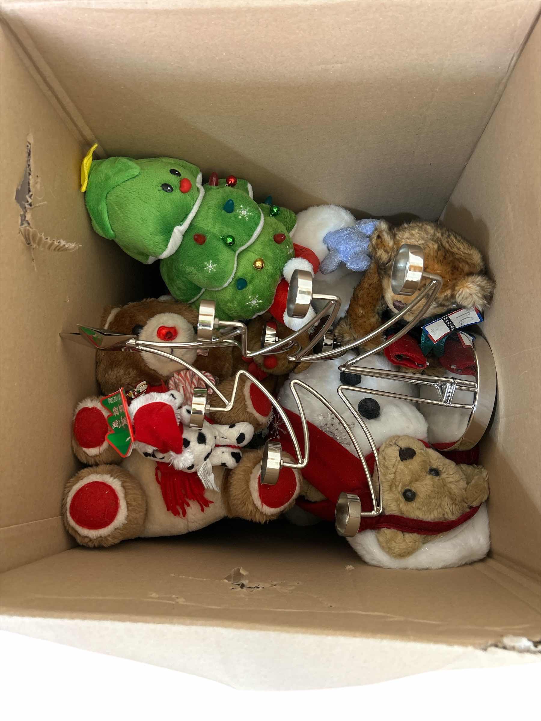 Photo 1 of BOX OF CHRISTMAS DECOR