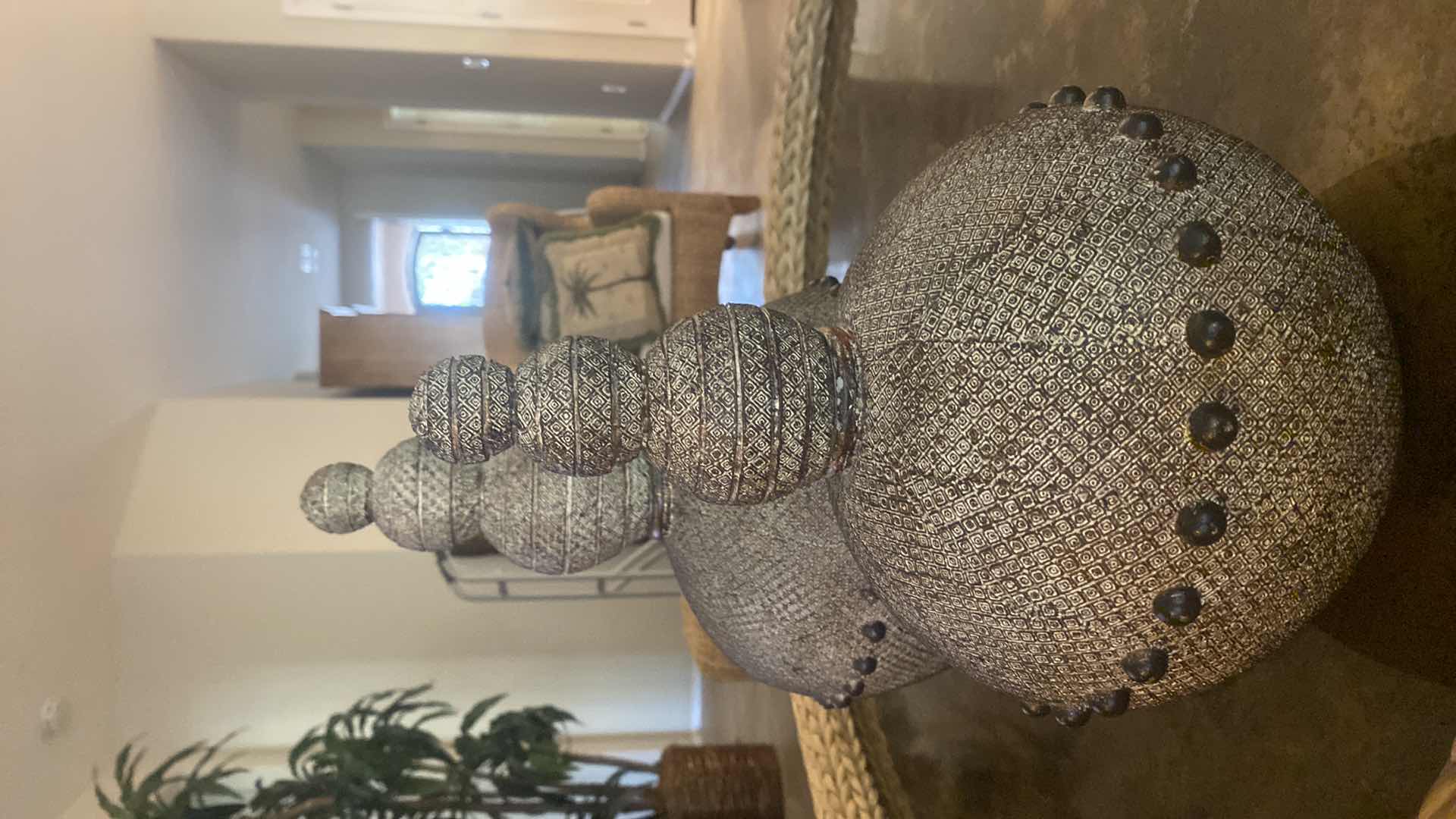 Photo 1 of SET OF 2 SOUTH BEACH BOTTLES LARGEST 9” x 15 1/2”