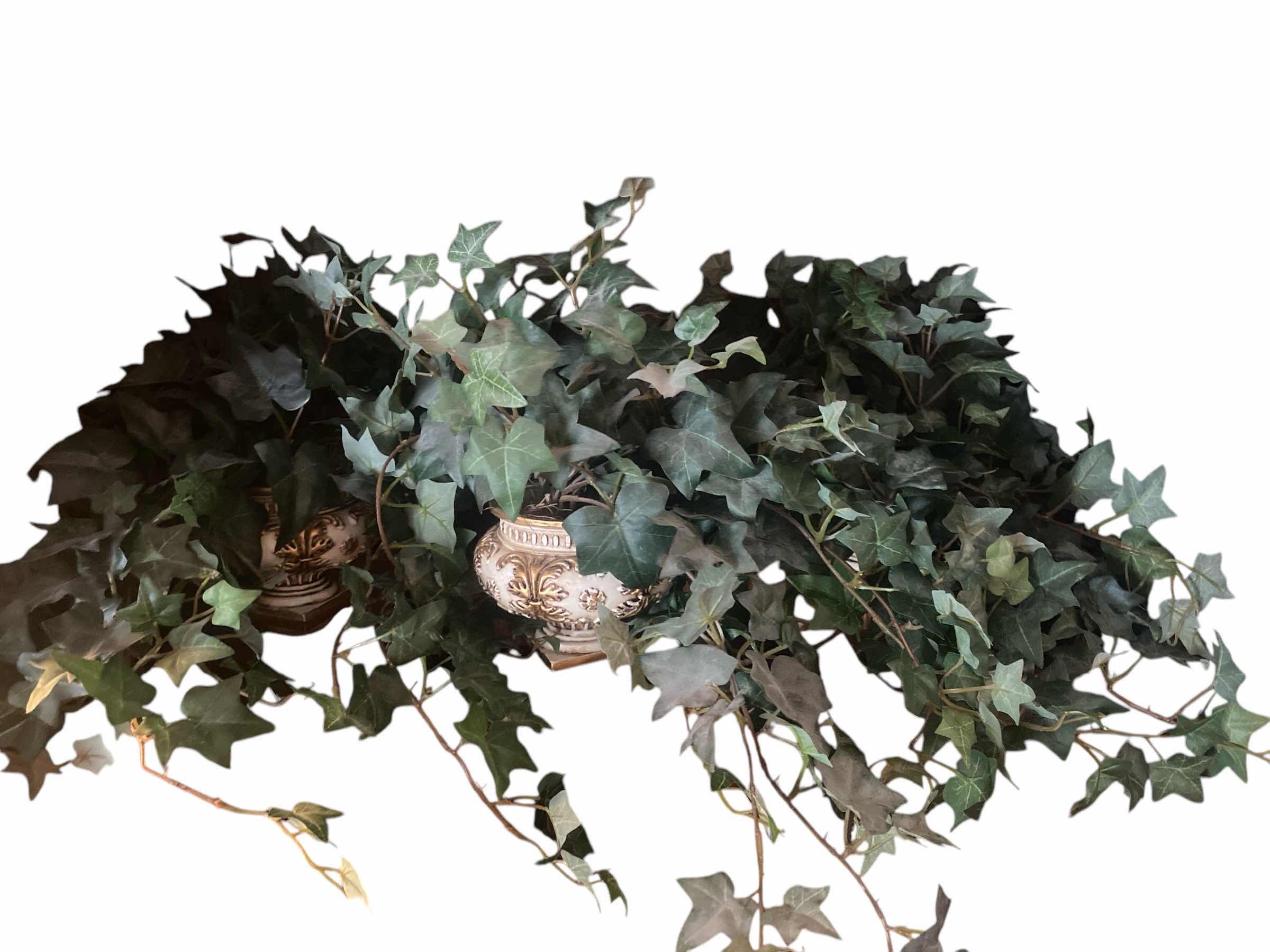 Photo 1 of 3 - MINI RESIN IVY POTS - POT MEASURES 6” x 4 1/2”