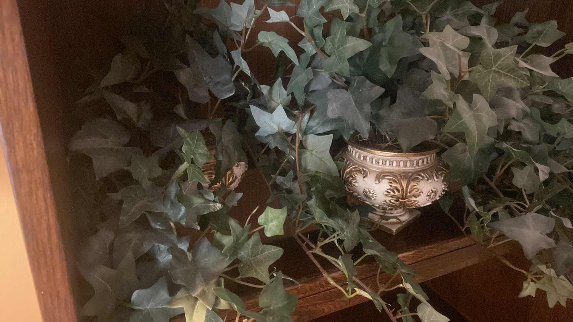 Photo 1 of 3 - MINI RESIN IVY POTS - POT MEASURES 6” x 4 1/2”