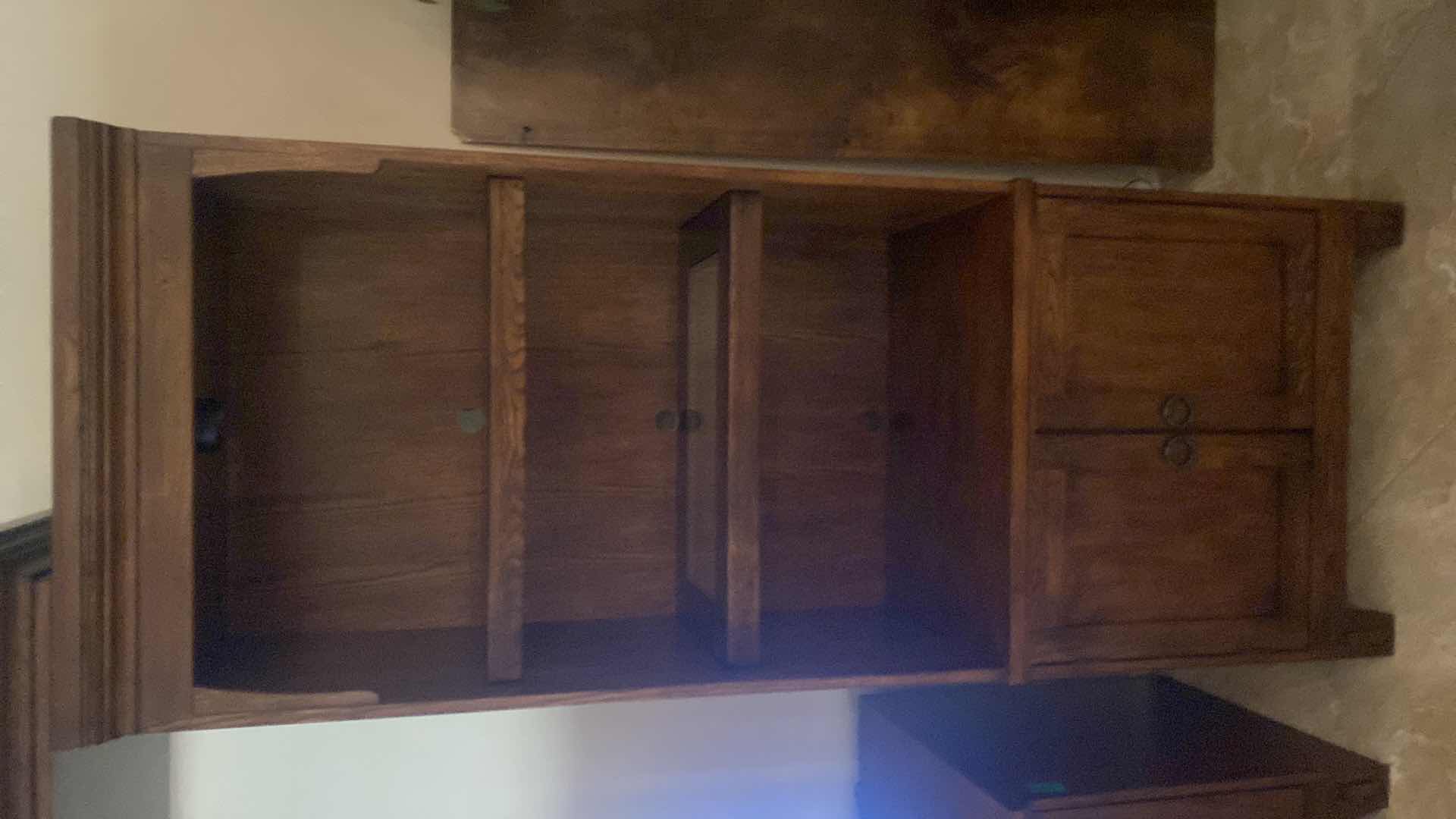 Photo 3 of PRAIRE VIEW 3 PIECE LIGHTED WALL UNIT (PIECES CAN BE SEPARATED) one 21“ x 19“ H84”