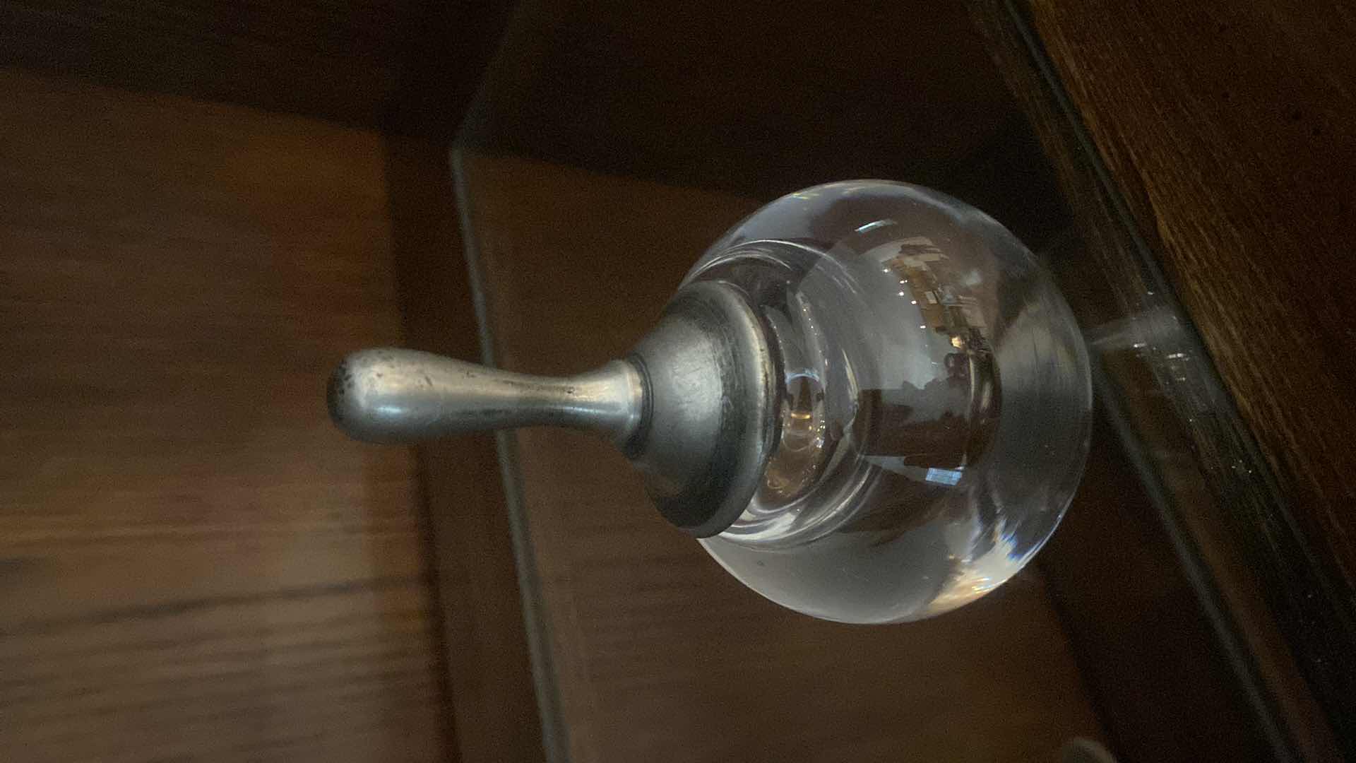 Photo 1 of ANTIQUE POWDER BOTTLE H4 1/4”