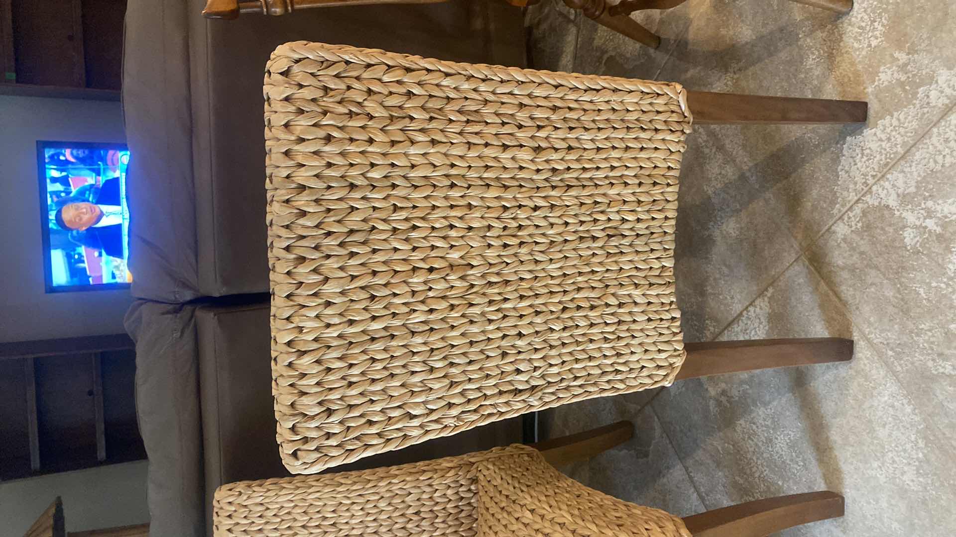 Photo 1 of 2 - SEAGRASS DINING CHAIRS  (TOTAL OF 4 CHAIRS AVAILABLE)