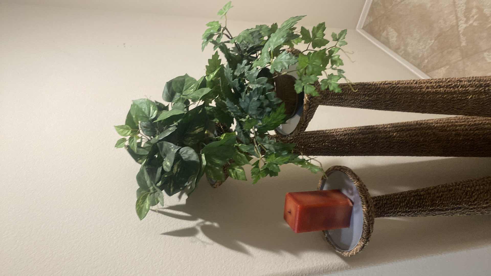 Photo 3 of 3 - KENYA FLOOR CANDLESTICKS TALLEST H59”