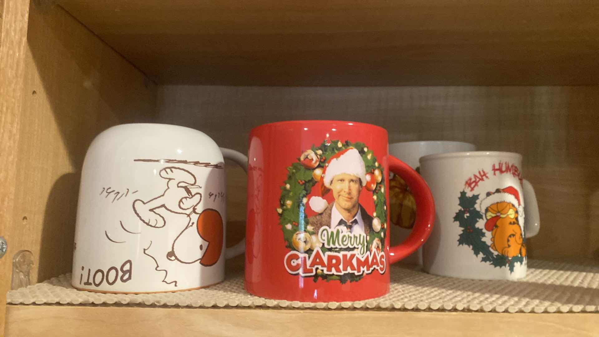 Photo 1 of CONTENTS OF CABINET - GLASSES COFFEE CUPS TRAVEL CUPS