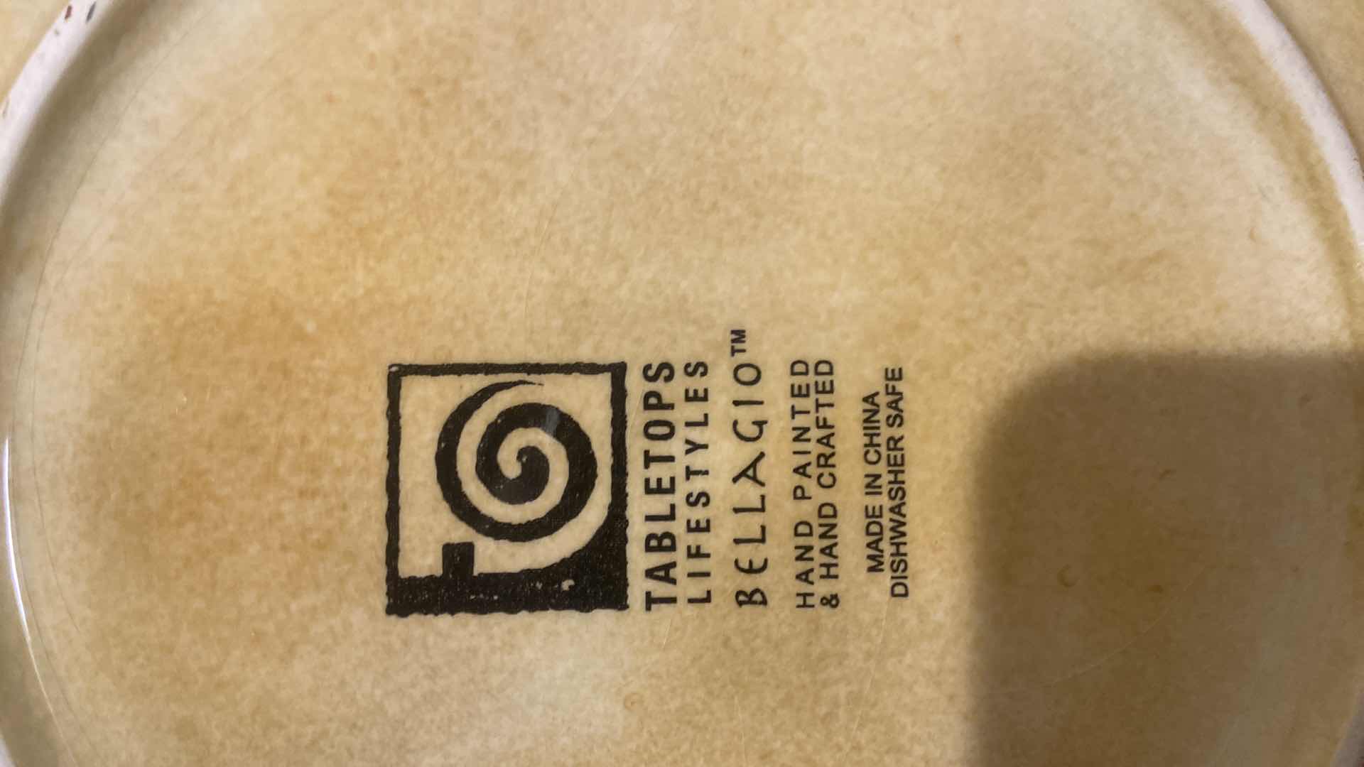 Photo 1 of 36 - PIECES TABLETOPS UNLIMITED HAND PAINTED “BELLAGIO”