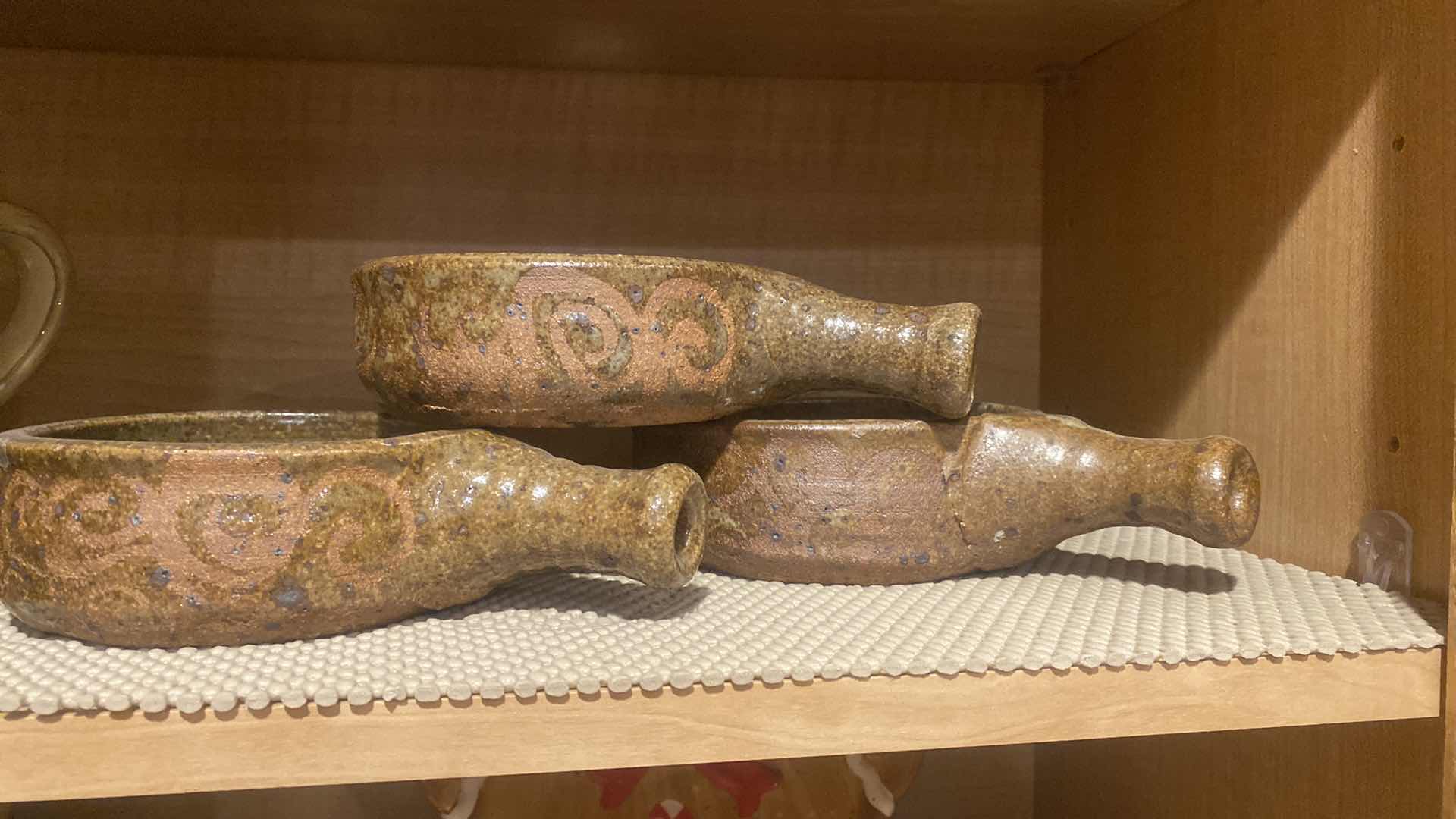 Photo 1 of CONTENTS OF KITCHEN CABINET - GLASS MUGS  HOLIDAY SERVEWARE