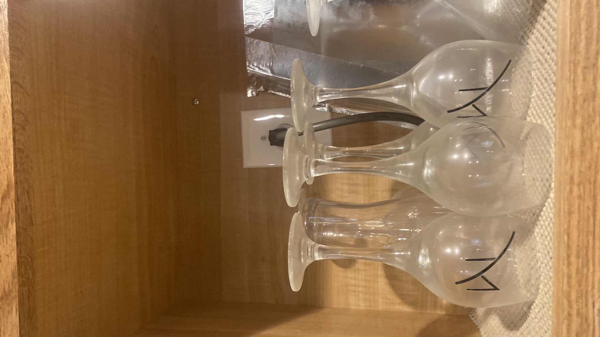 Photo 1 of CONTENTS OF KITCHEN CABINET - BARWARE