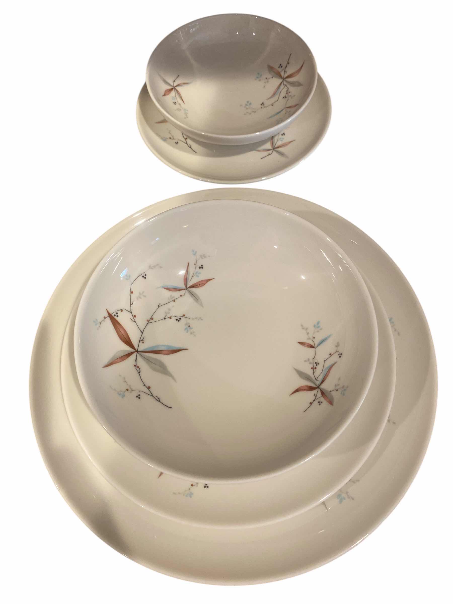 Photo 1 of 64 PIECES - CAREFREE TRYE CHINA SYRACUSE FINESSE MADE IN USA