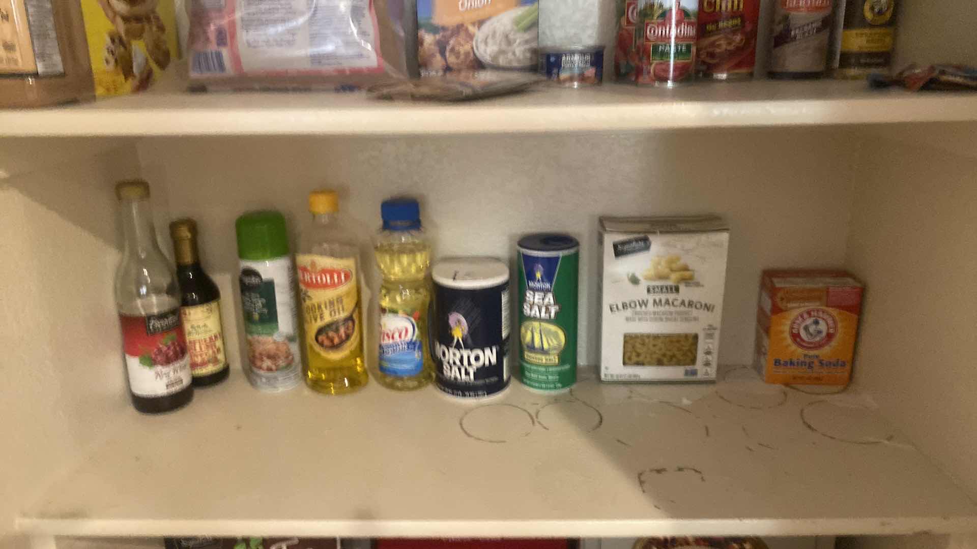 Photo 1 of 3 TOP SHELFS PANTRY - BAGS & WRAP & FOOD ITEMS