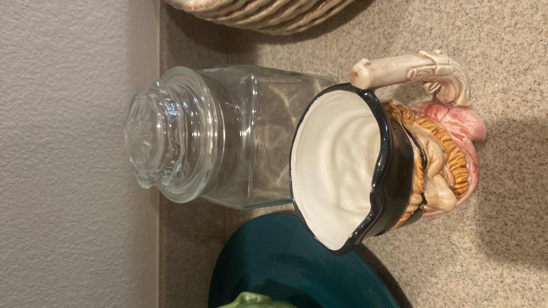 Photo 1 of DISHES MUG CANDY JAR & CONVERTED CABBAGE DISH