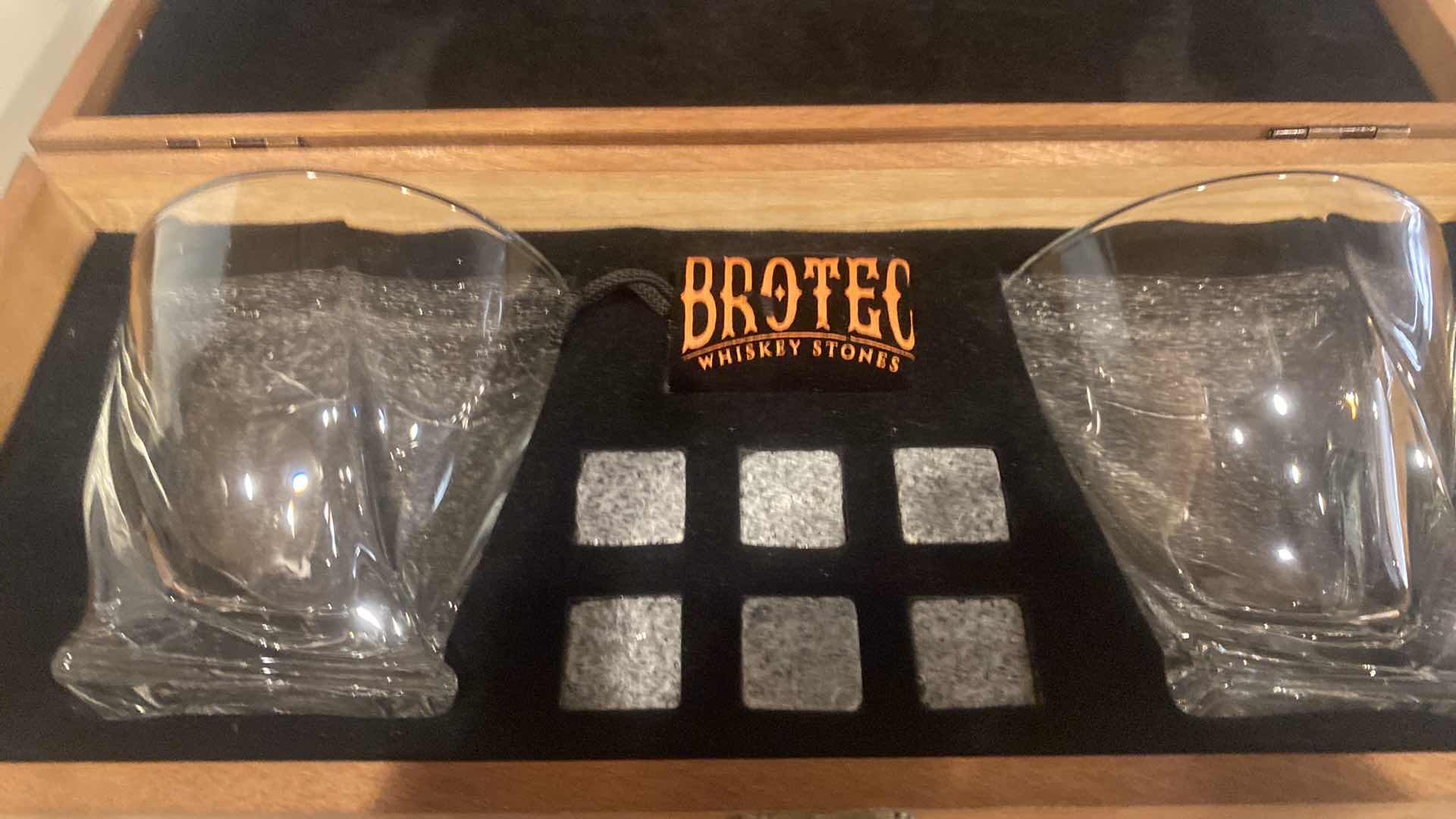 Photo 1 of BROTEC WHISKEY STONES WITH GLASSES & COASTERS
