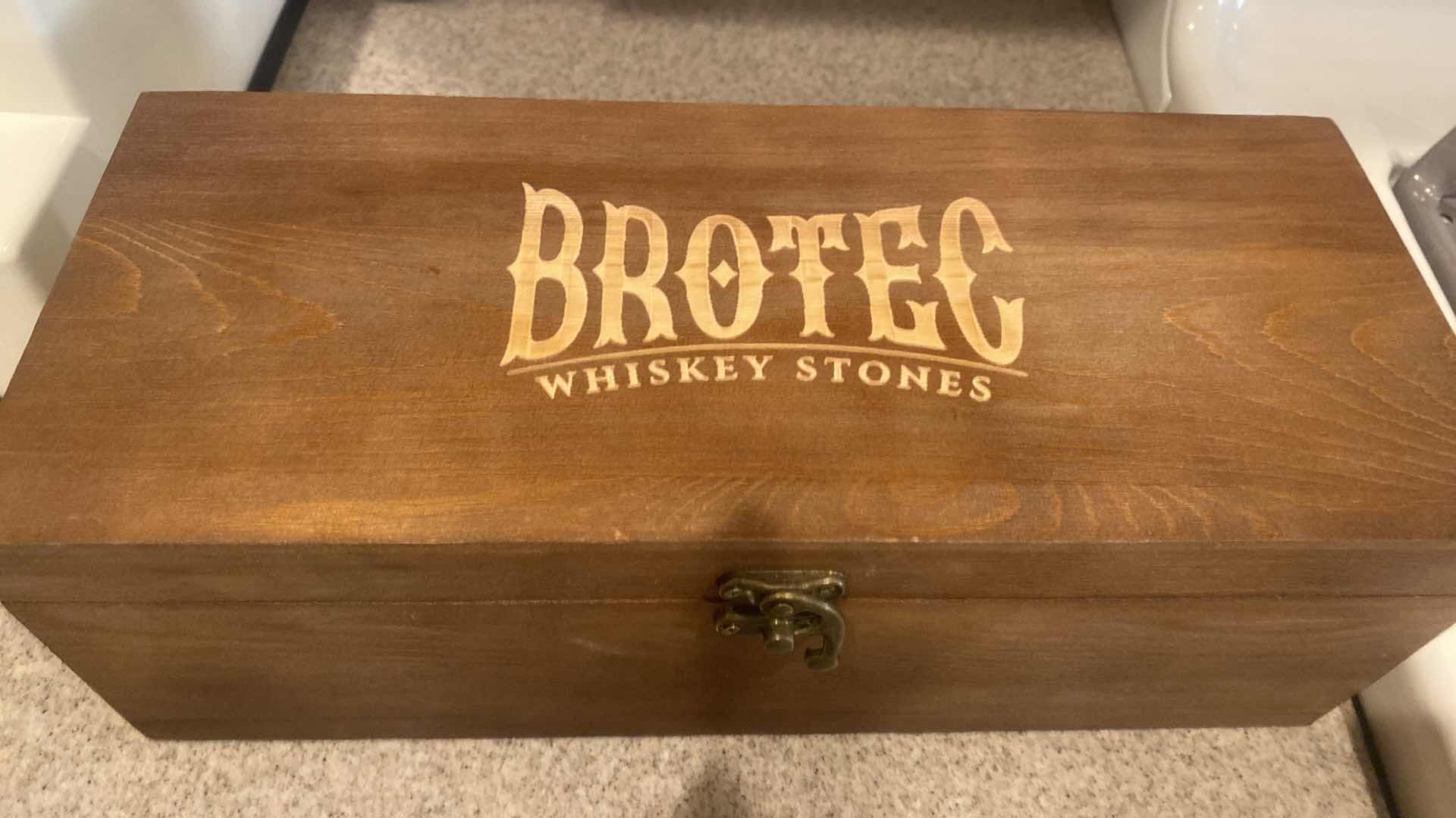 Photo 1 of BROTEC WHISKEY STONES WITH GLASSES & COASTERS