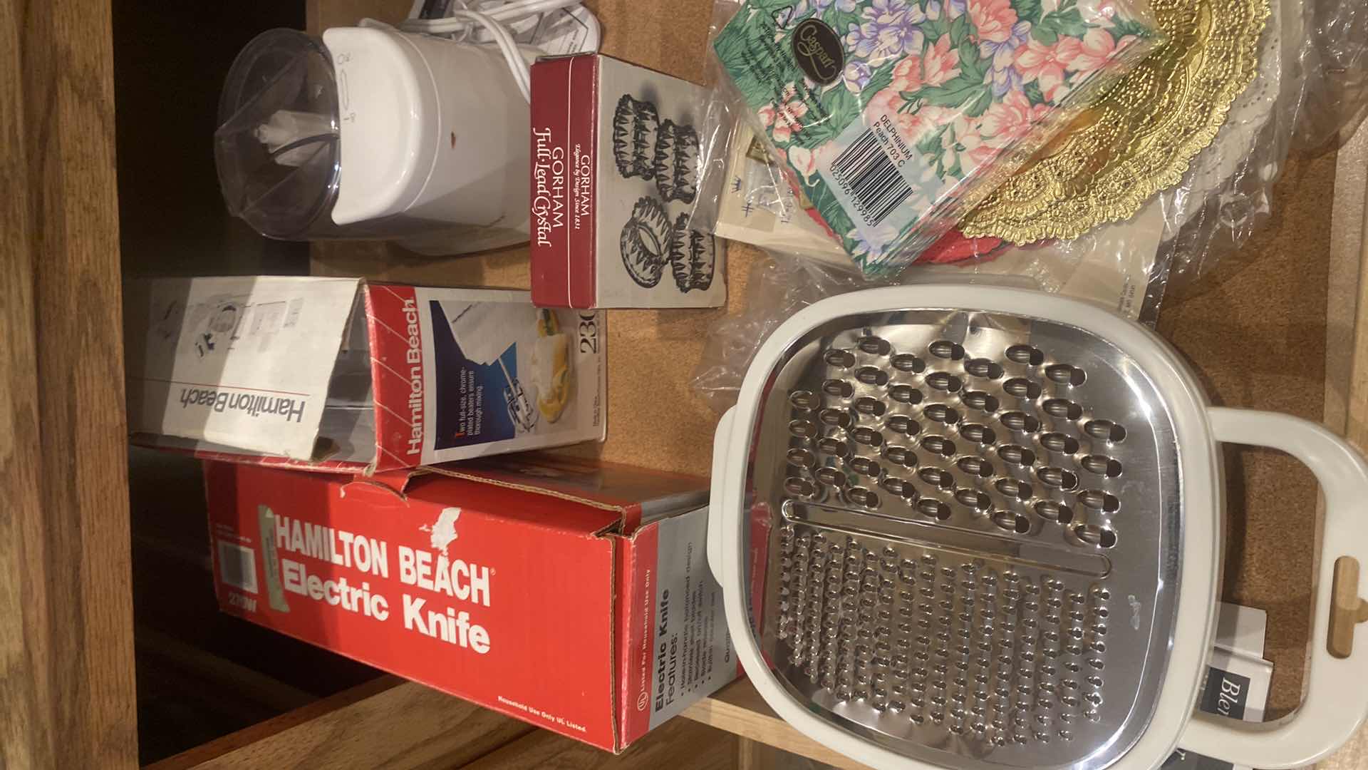 Photo 1 of ELECTRIC KNIFE MIXER DOILIES & BAKEWARE