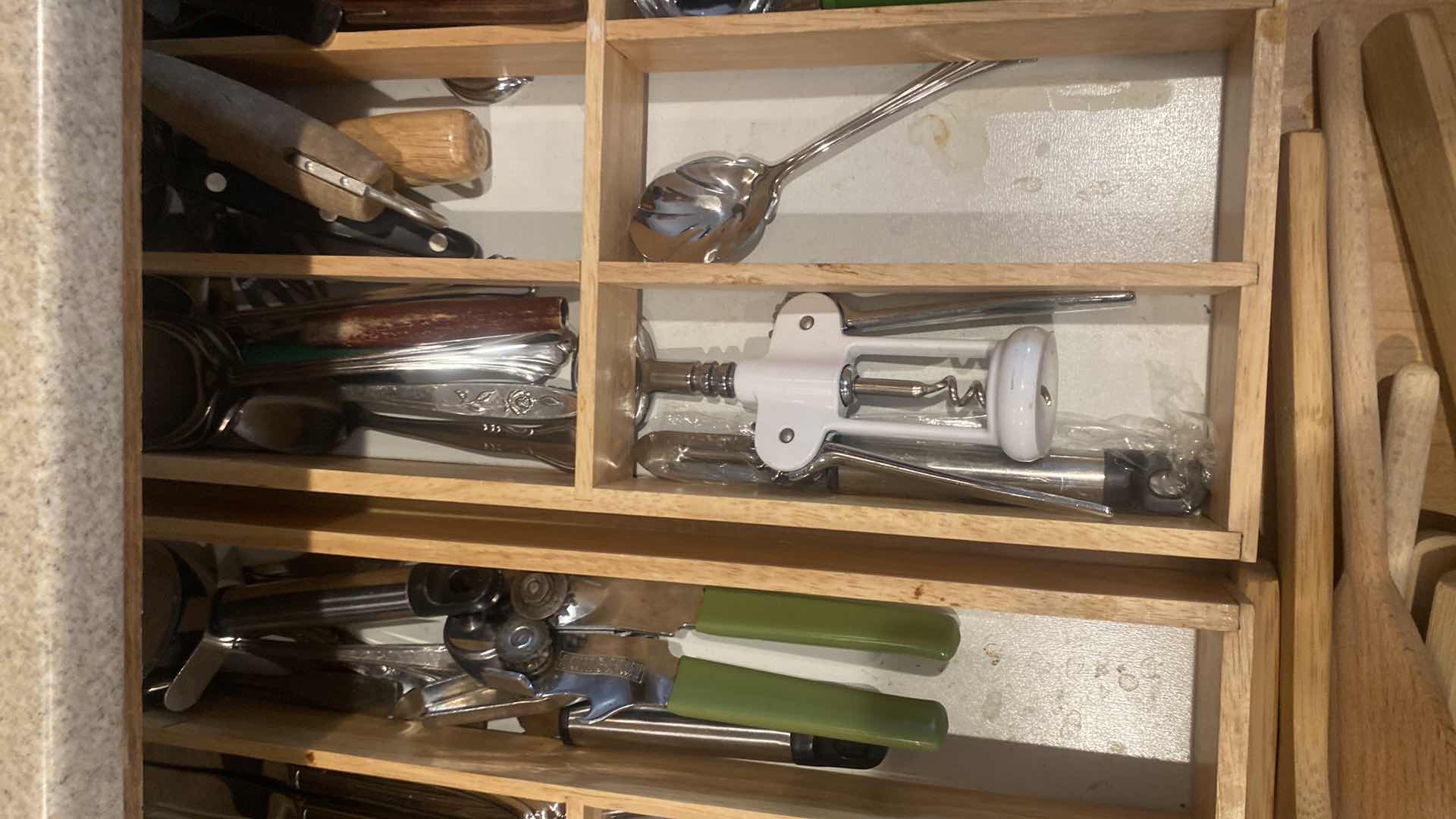 Photo 1 of KITCHEN DRAWER WITH SILVERWARE & TOOLS & MORE