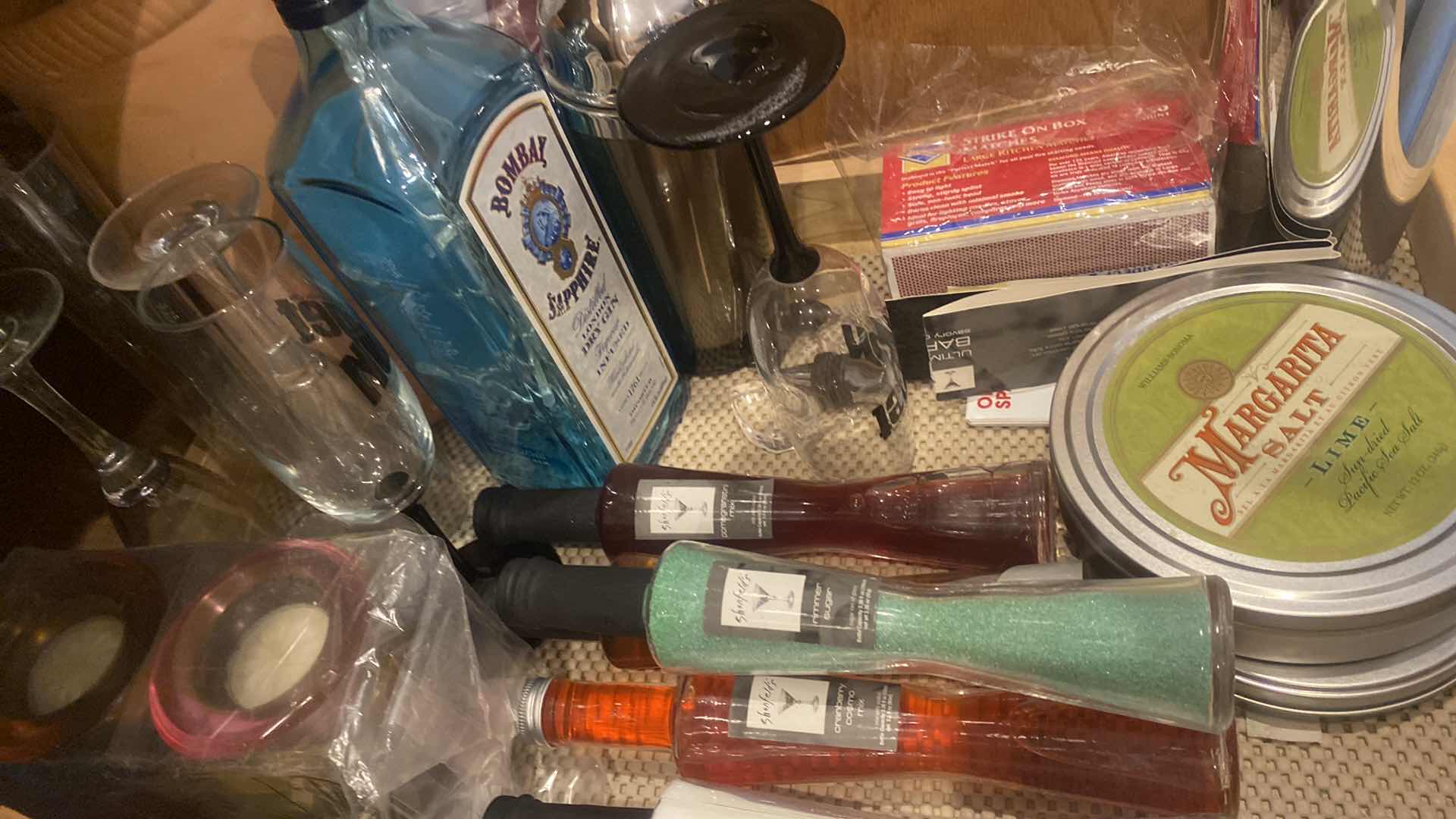 Photo 1 of 1 SHELF KITCHEN CABINET- BAR ACCESSORIES RIMMERS MUXERS SHAKERS & MORE