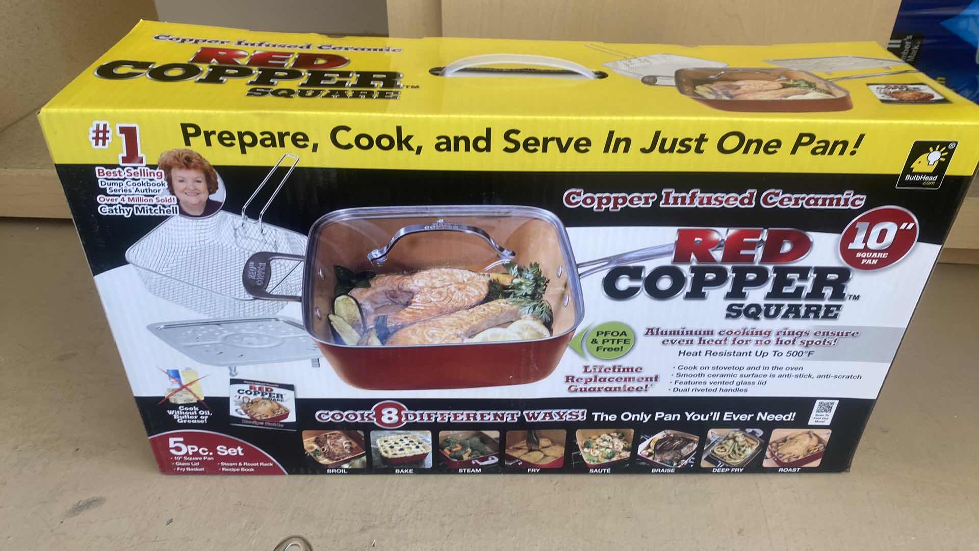 Photo 1 of NEW - 2 COPPER PANS