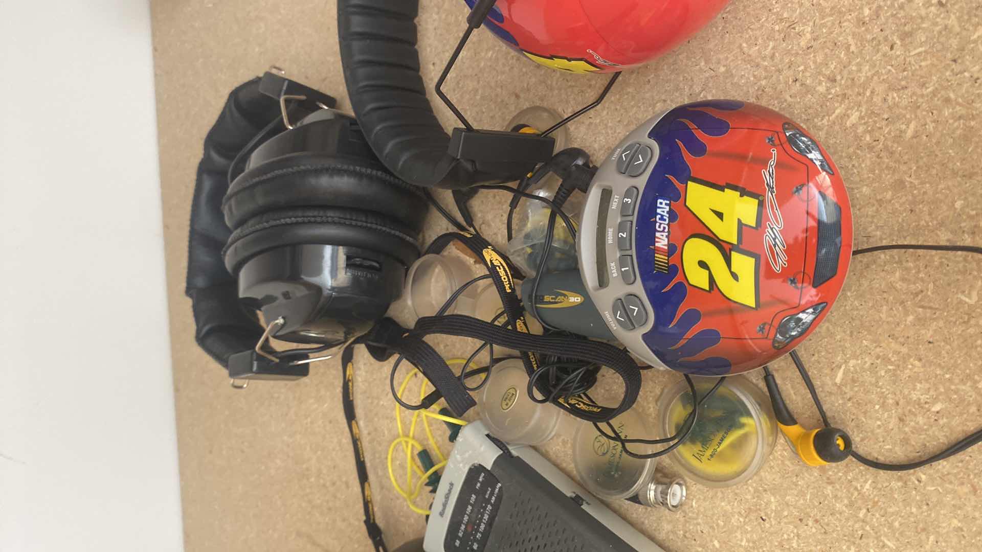 Photo 3 of EAR PROTECTORS, NASCAR RADIO, CUPS & UMBRELLA