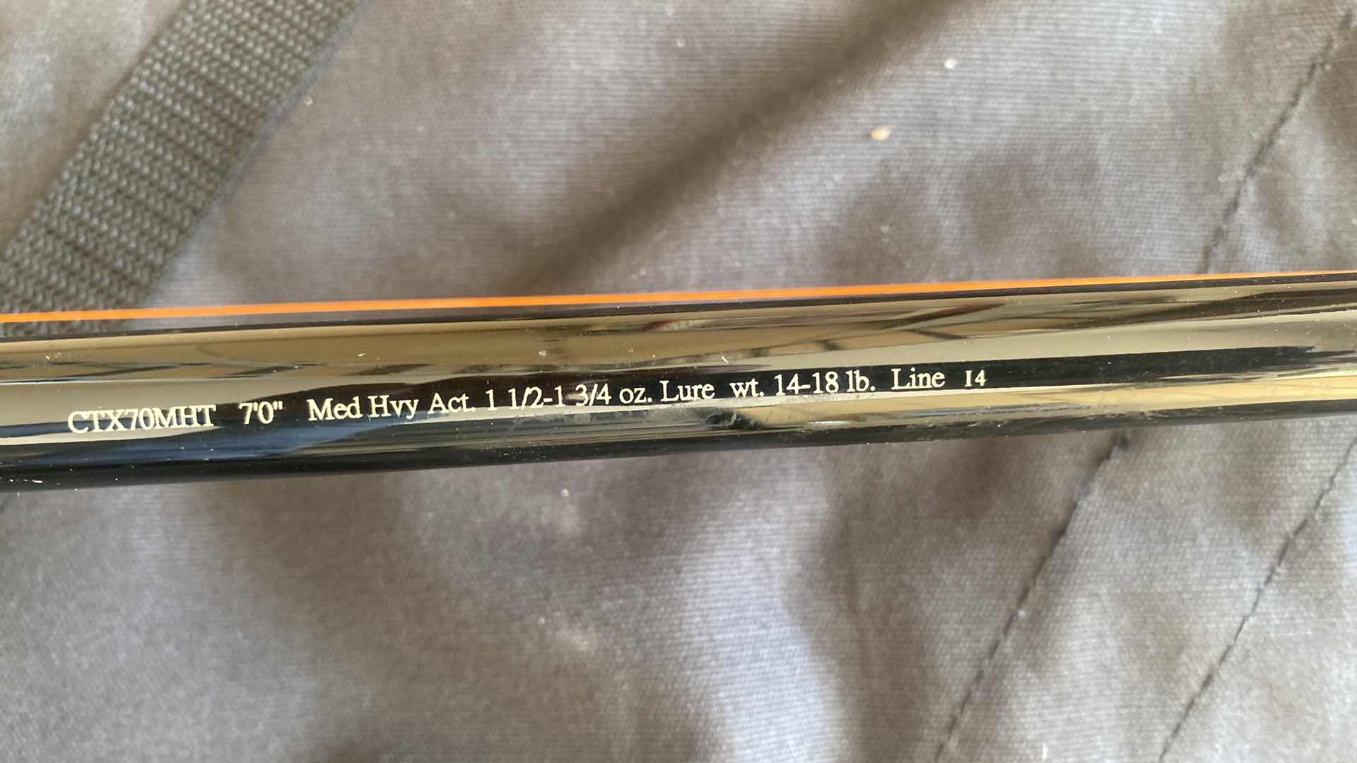 Photo 1 of CAT MAXX FISHING ROD WITH DAIWA REEL & BAG ROD 70”