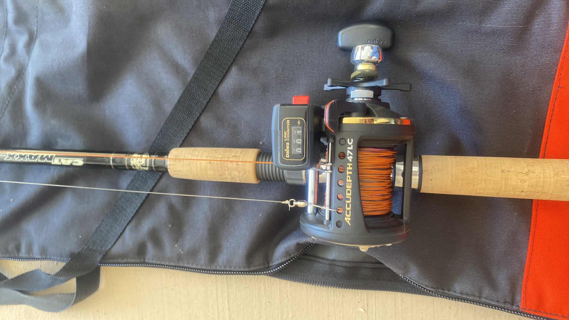 Photo 4 of CAT MAXX FISHING ROD WITH DAIWA REEL & BAG ROD 70”
