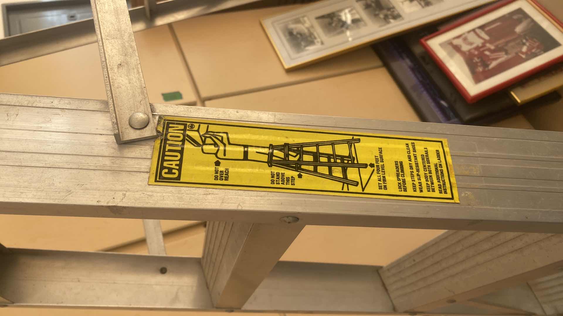 Photo 1 of 8’ LADDER 250 lb LIMIT