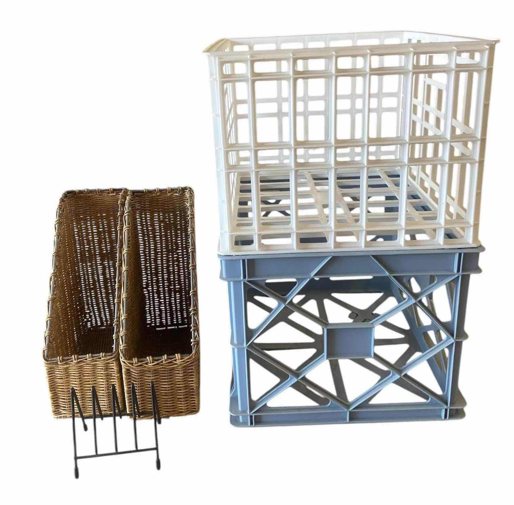 Photo 1 of 2 CRATES 2 DESK ORGANIZERS