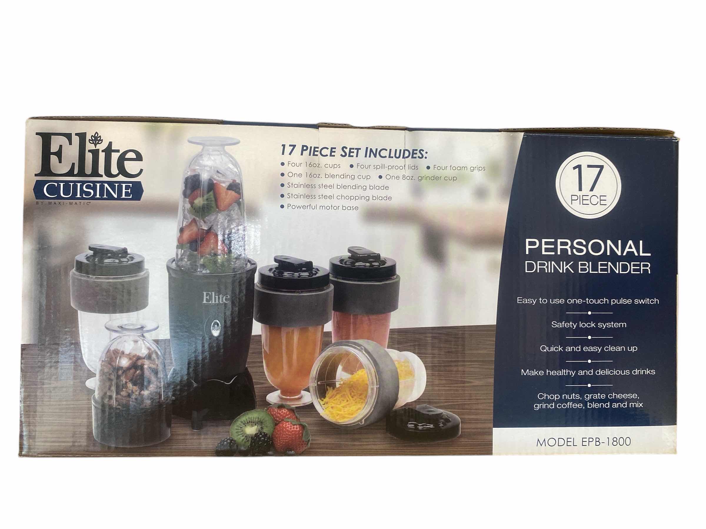 Photo 1 of ELITE CUISINE PERSONAL BLENDER
