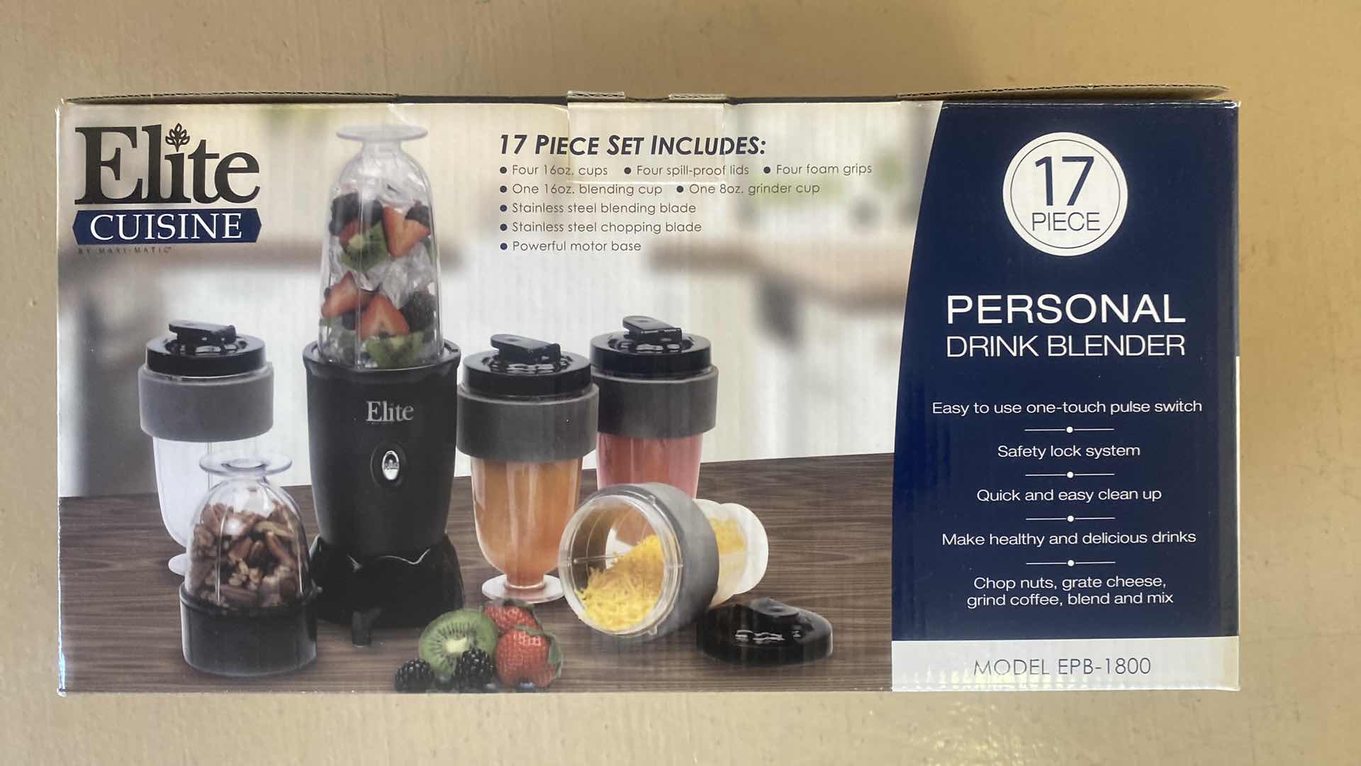 Photo 1 of ELITE CUISINE PERSONAL BLENDER