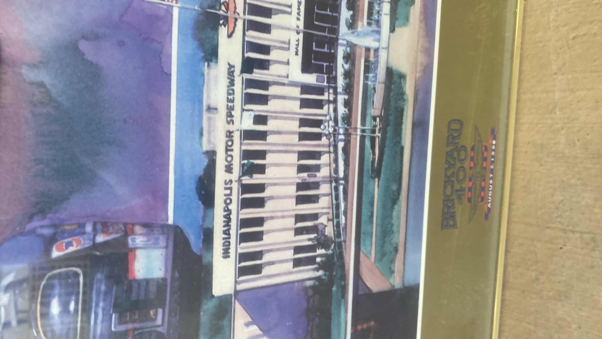 Photo 1 of FRAMED BRICKYARD 400 POSTER 24” x 36”