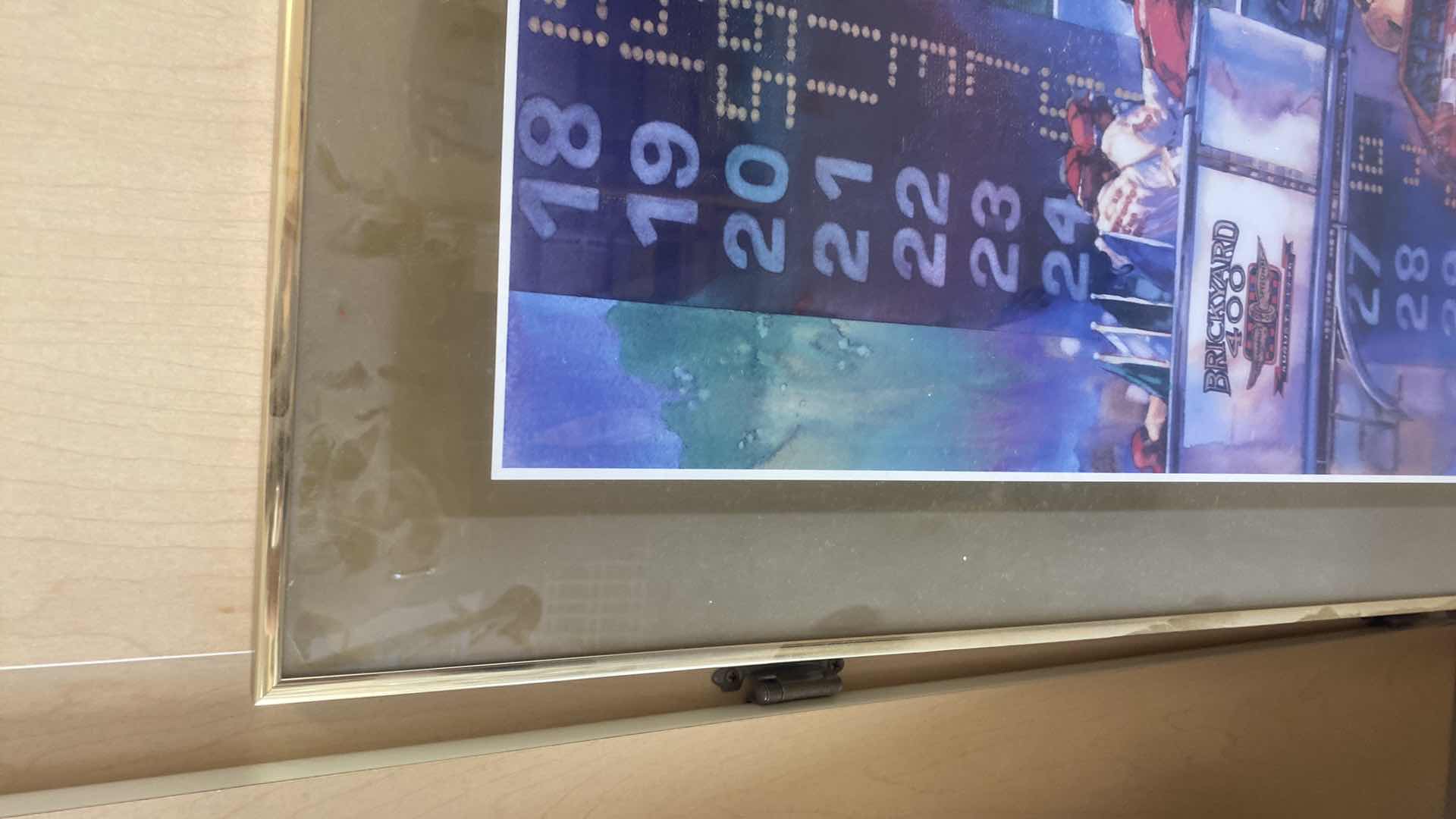 Photo 1 of FRAMED BRICKYARD 400 POSTER 24” x 36”