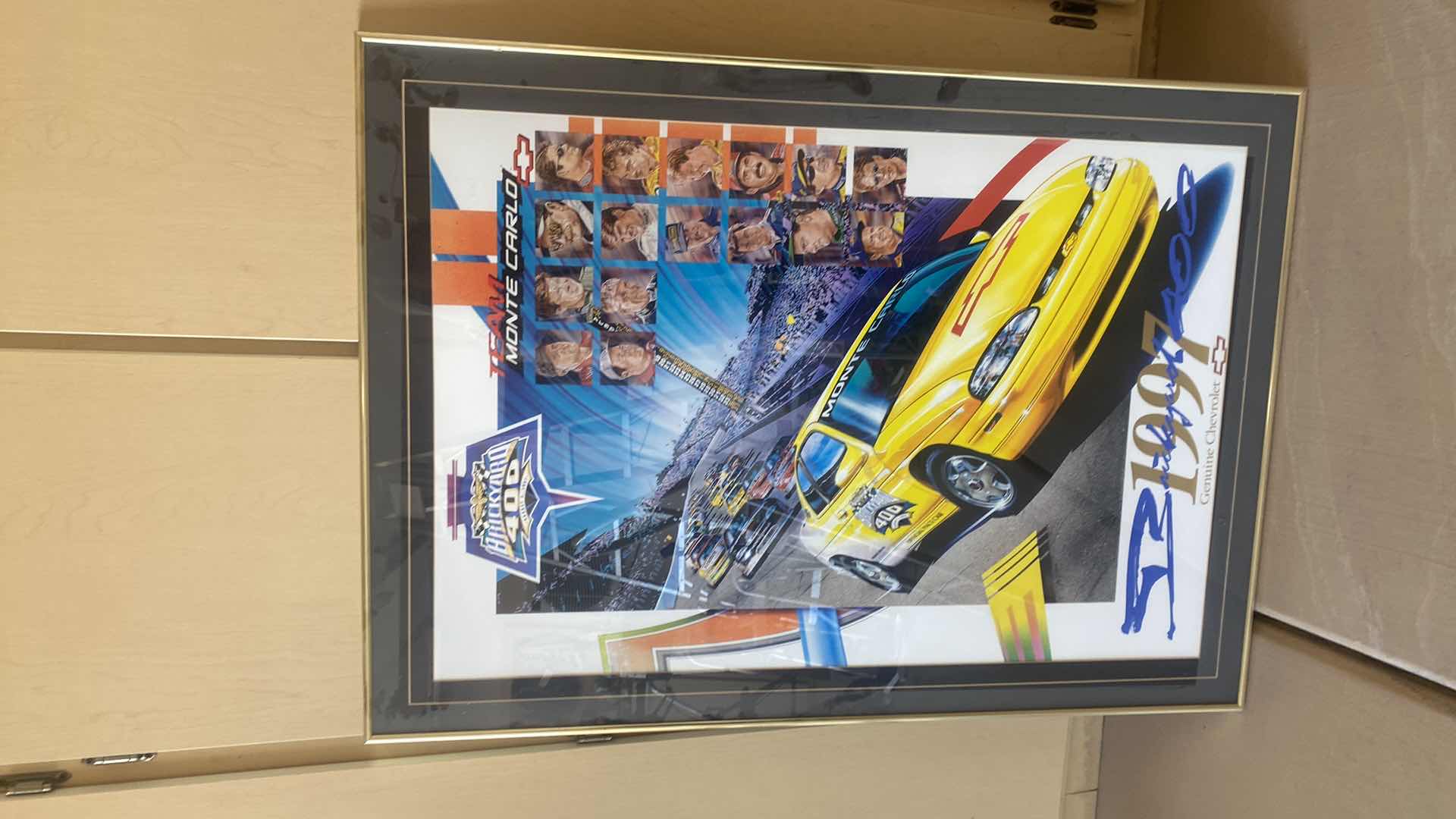 Photo 1 of FRAMED BRICKYARD 400 POSTER 28 1/2” X 41”