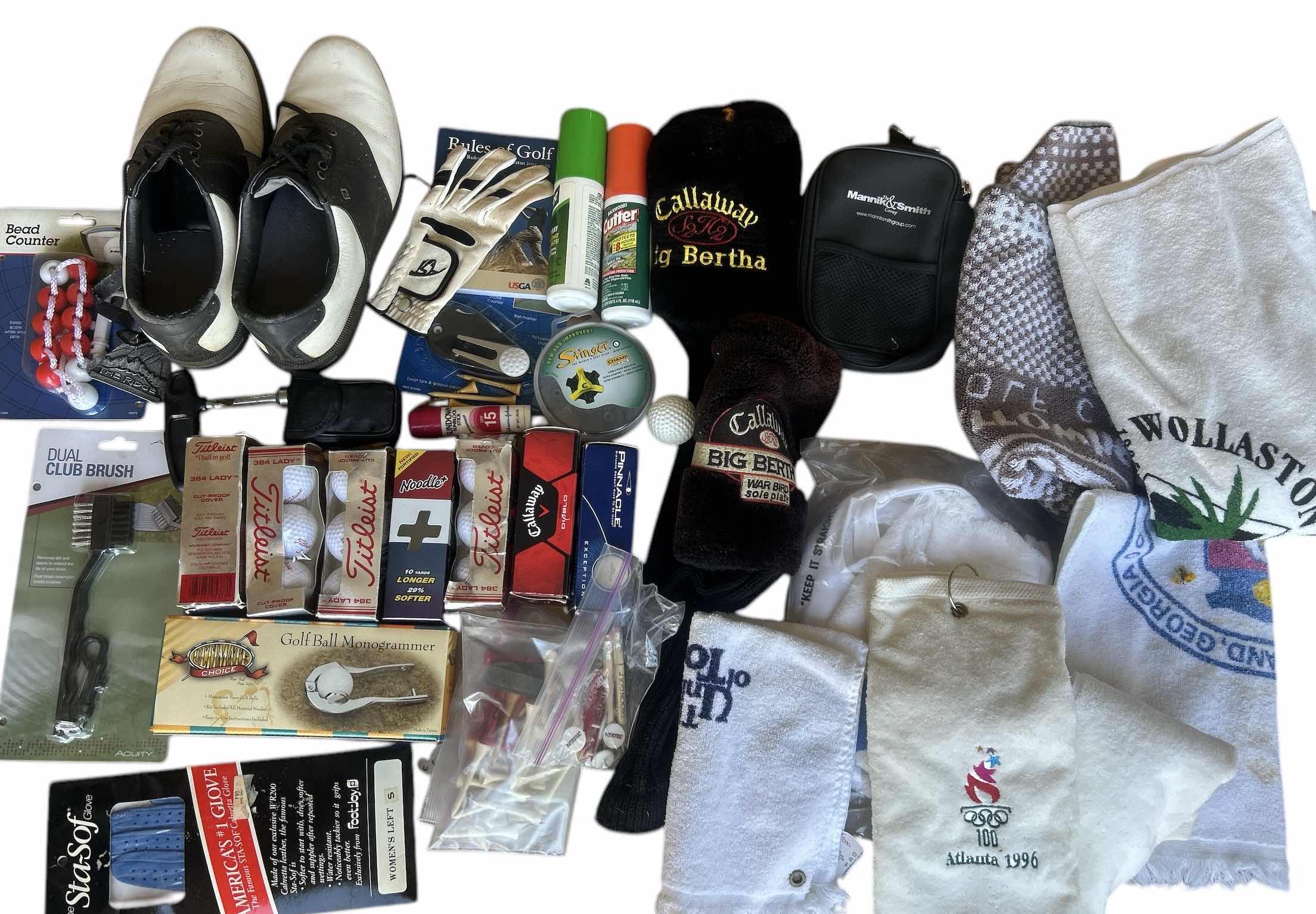 Photo 1 of GOLF ACCESSORIES - FOOTJOYS SIZE 8M