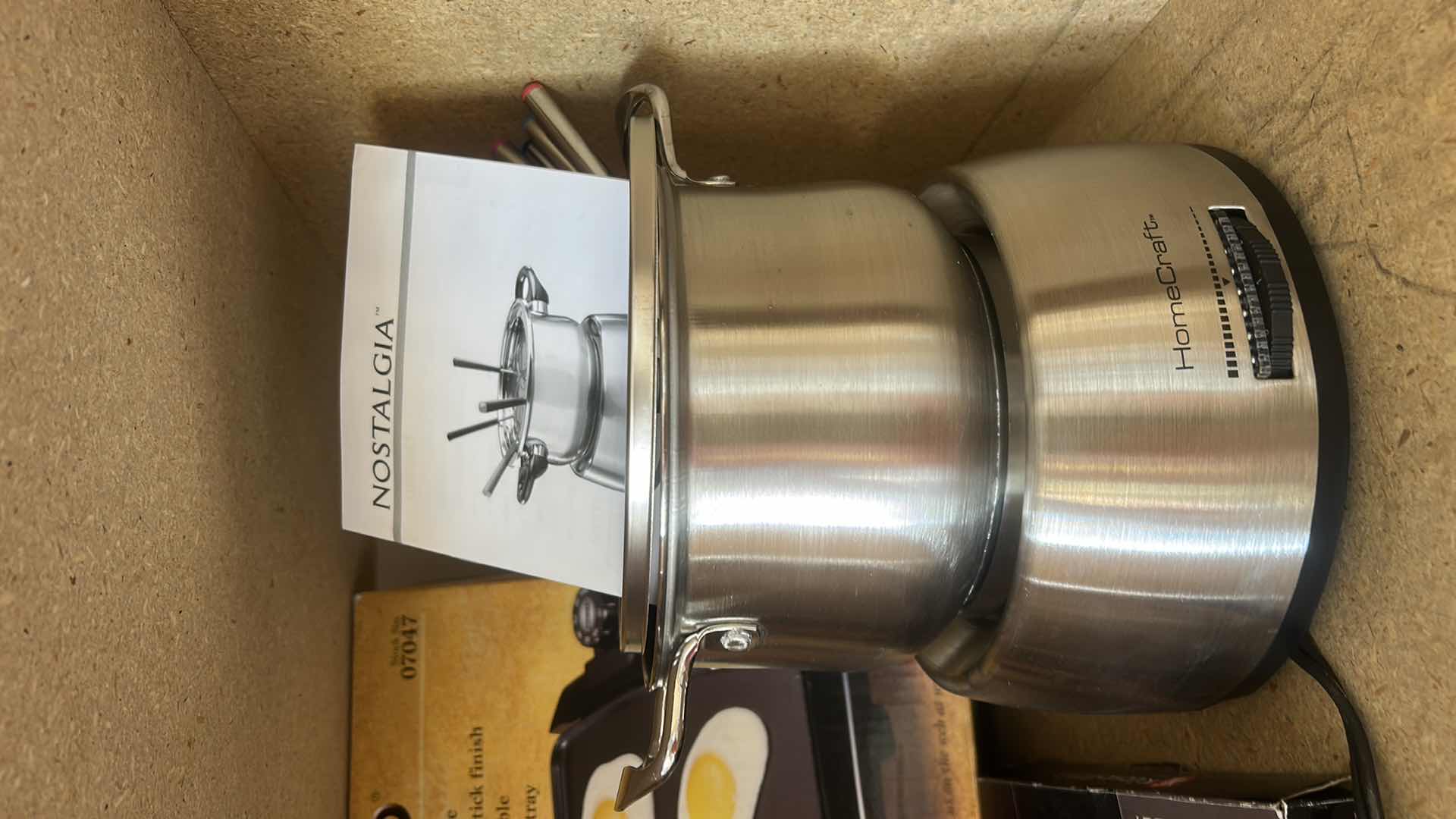 Photo 1 of CONTENTS ON SHELF - PRESTO GRIDDLE, FONDUE POT, KNIVES AND MORE