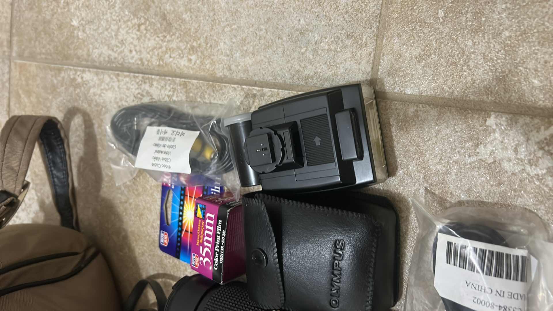 Photo 1 of OLYMPUS CAMERA, LENSES, CARRYING CASE AND MORE