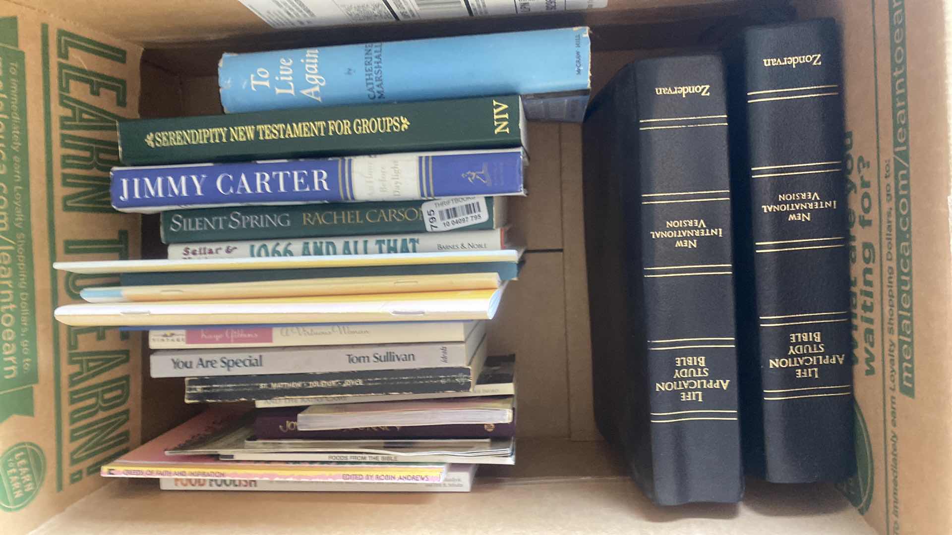 Photo 1 of BOX OF BOOKS