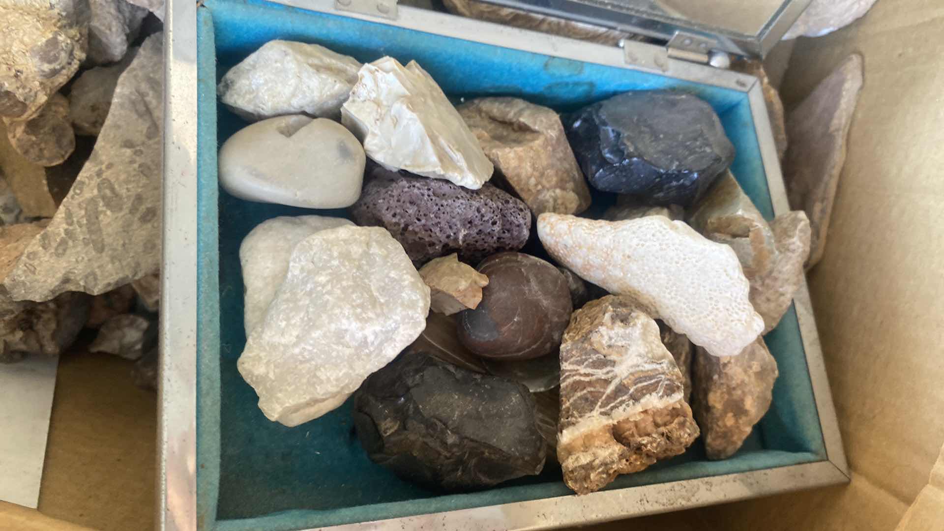 Photo 1 of BOX OF ROCKS