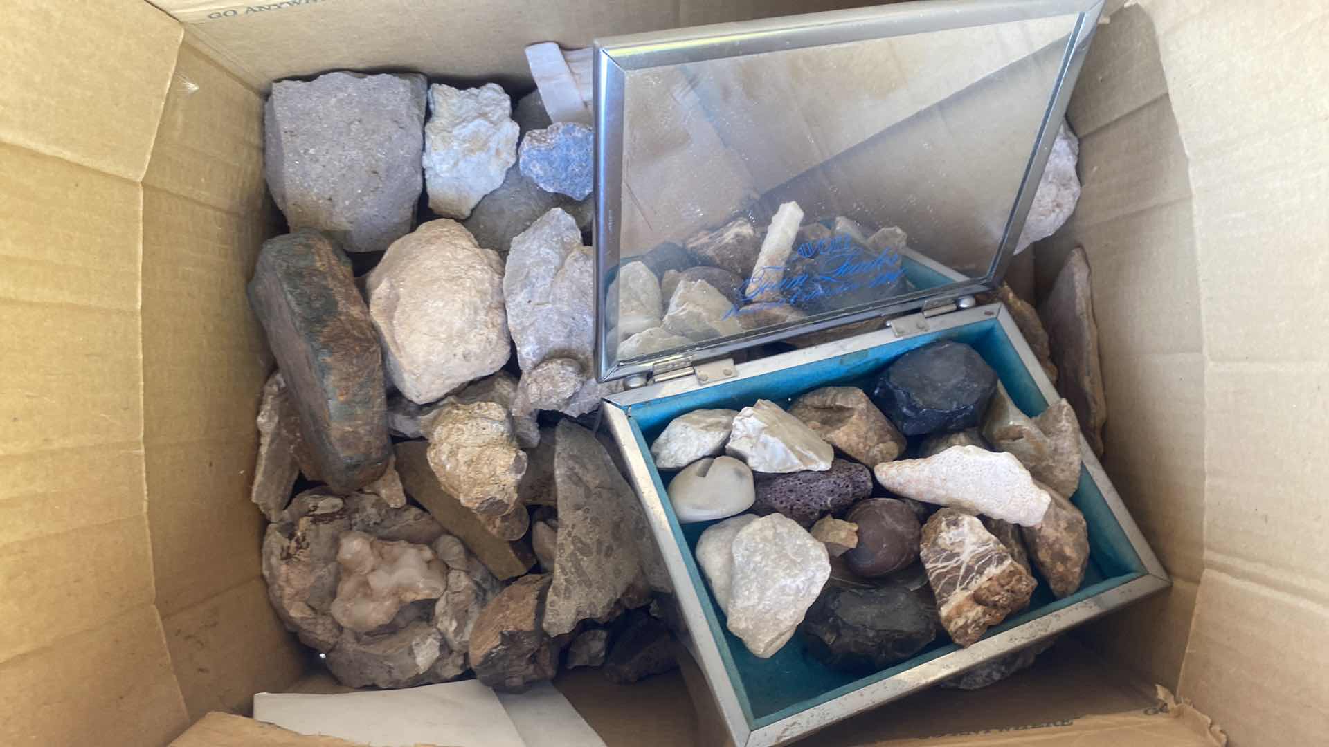 Photo 1 of BOX OF ROCKS