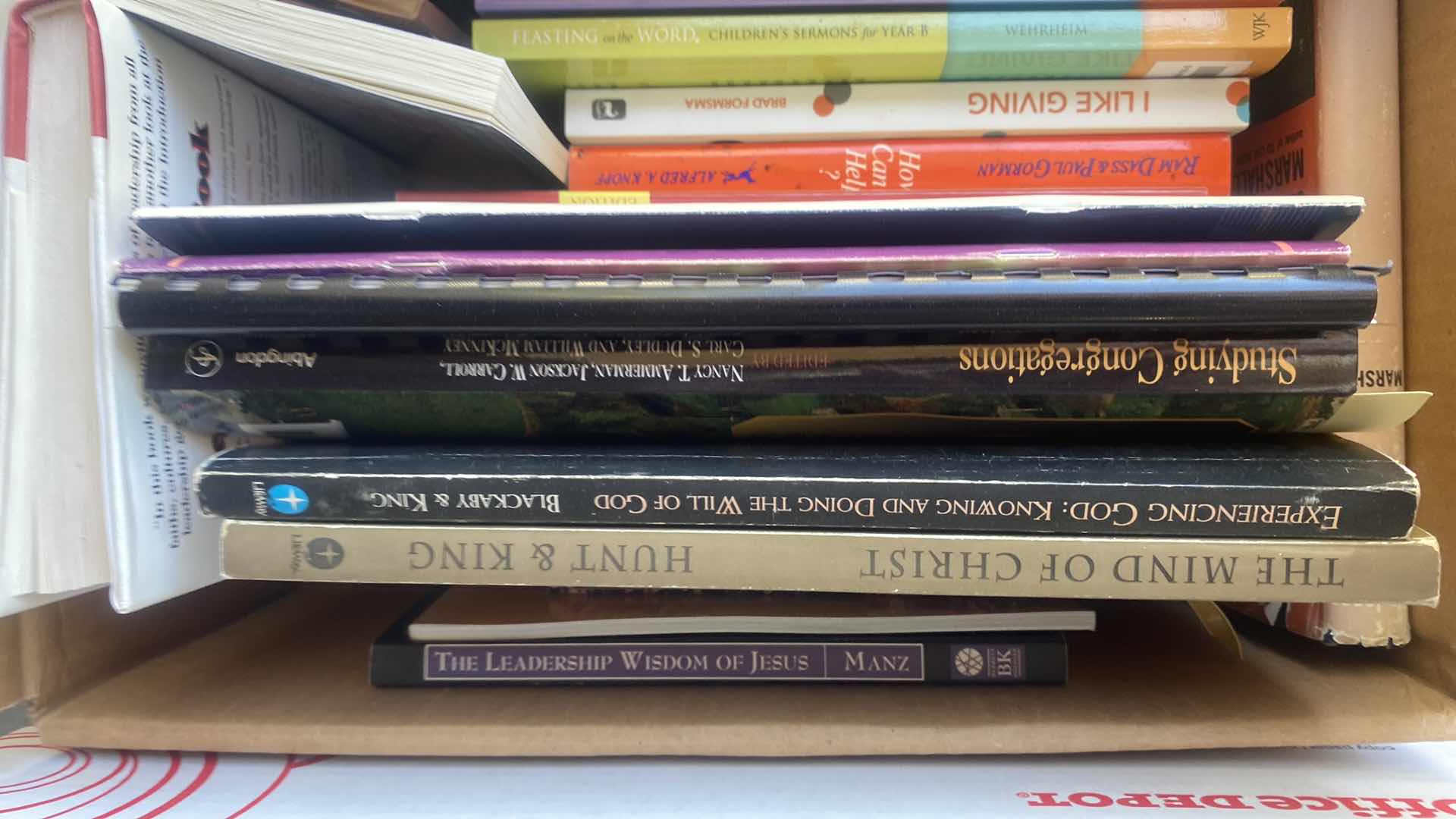 Photo 1 of 2 - BOXES OF BOOKS