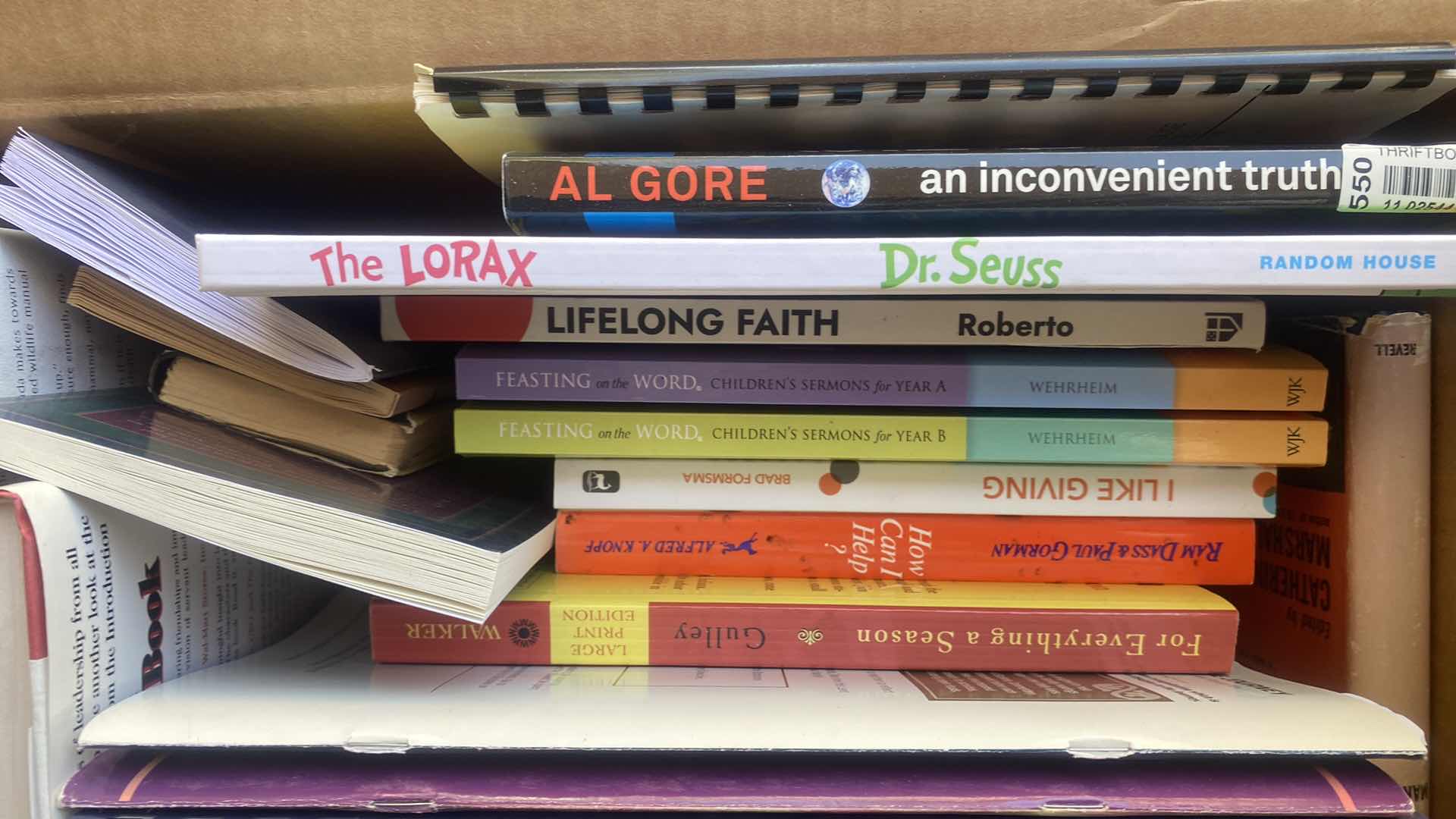 Photo 1 of 2 - BOXES OF BOOKS