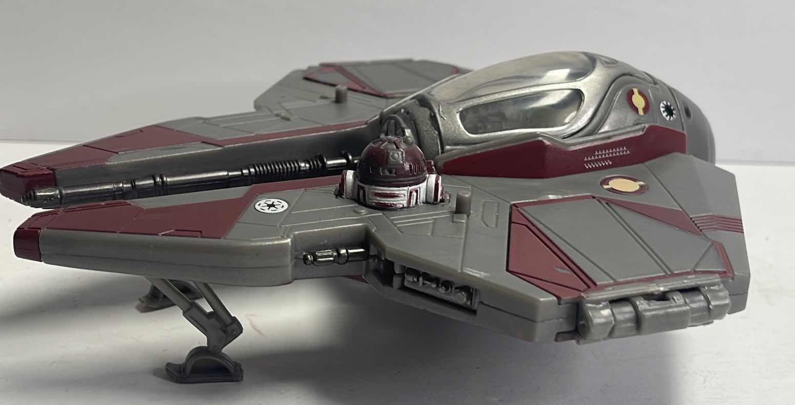 Photo 1 of HASBRO TRANSFORMERS STAR WARS OBI WAN KENOBI JEDI STAR FIGHTER - RETAIL PRICE &24.00