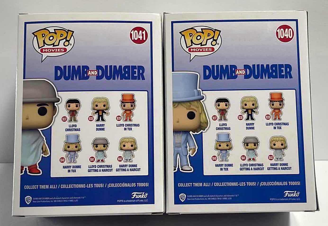 Photo 1 of NIB FUNKO POP MOVIE SERIES DUMB & DUMMER “HARRY DUNNE & LOYD CHRISTMAS- RETAIL PRICE $ 24.00