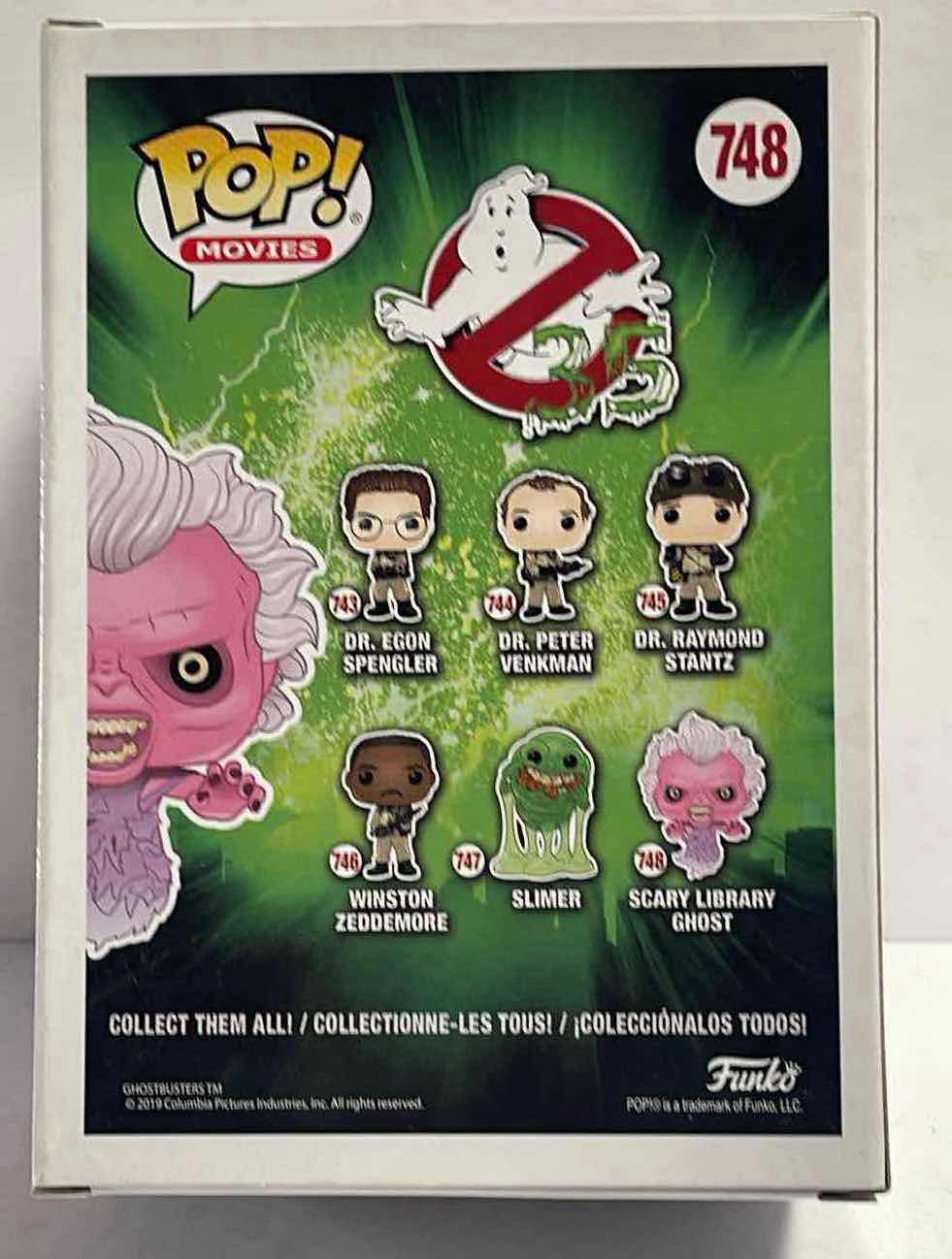 Photo 1 of NIB FUNKO POP MOVIE SERIES GHOSTBUSTERS “SCARY LIBRARY GHOST” - RETAIL PRICE $17.99