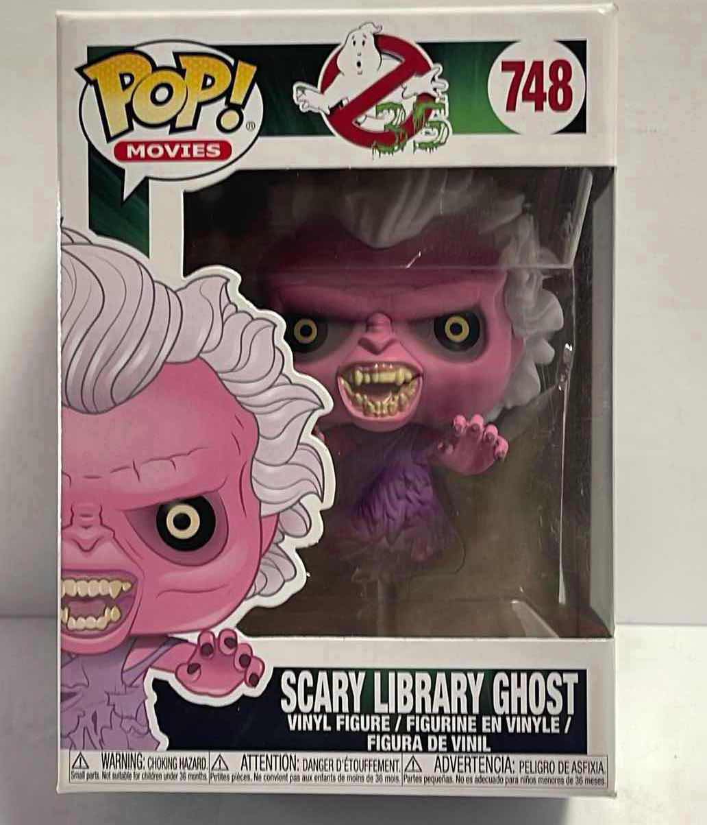 Photo 1 of NIB FUNKO POP MOVIE SERIES GHOSTBUSTERS “SCARY LIBRARY GHOST” - RETAIL PRICE $17.99