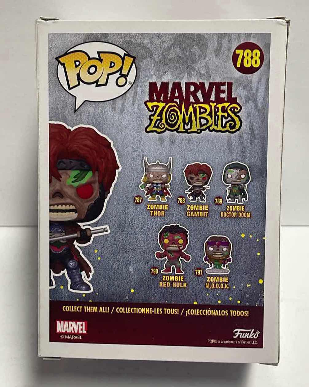 Photo 1 of NIB FUNKO POP MARVEL ZOMBIES SERIES “ZOMBIE GAMBIT” TOTAL RETAIL PRICE $15.00
