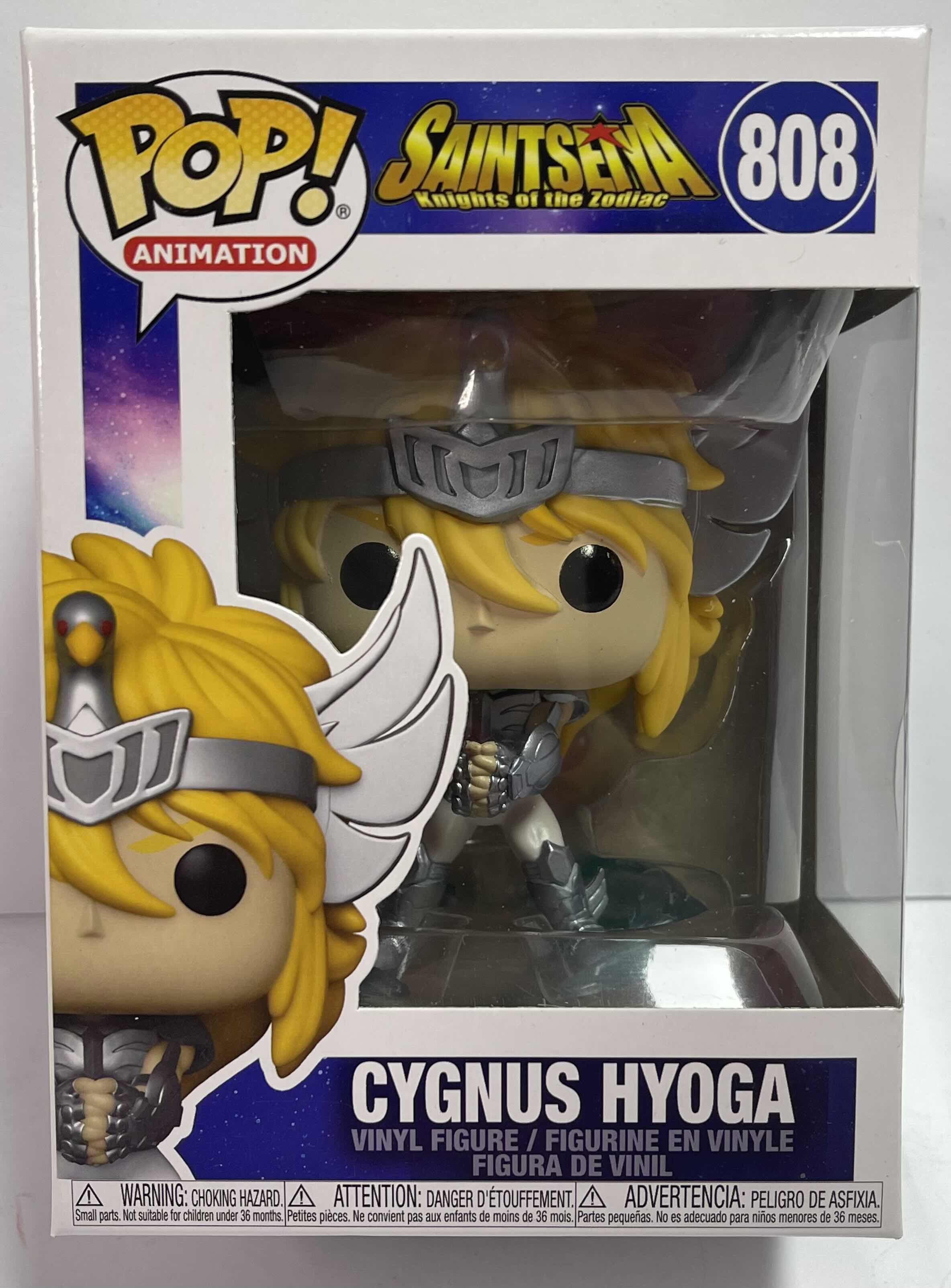Photo 1 of NIB FUNKO POP ANIMATION SERIES SAINT SELYA KNIGHTS OF THE ZODIAC “CYGNUS HYOGA” - TOTAL RETAIL PRICE $15.00