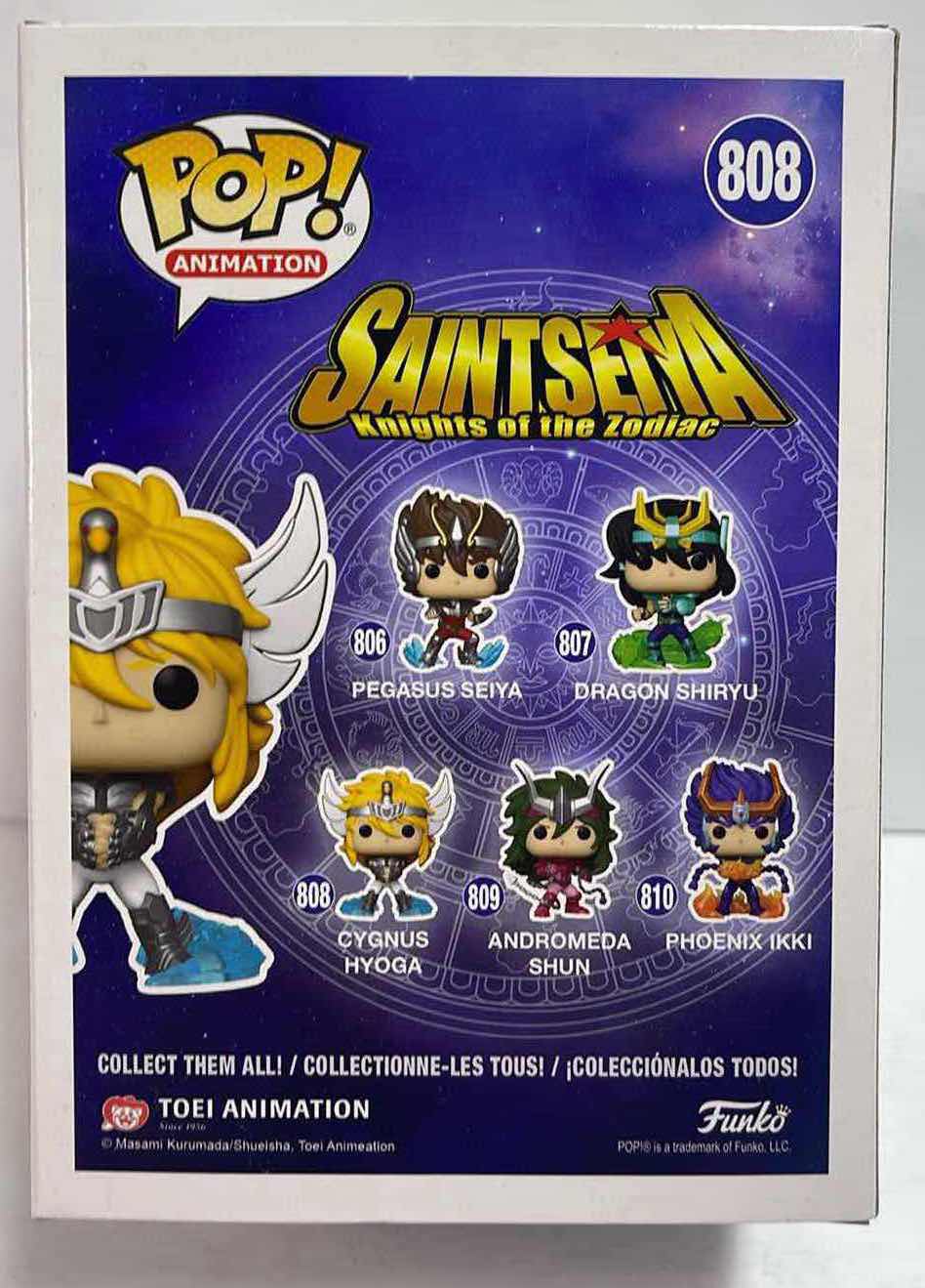 Photo 2 of NIB FUNKO POP ANIMATION SERIES SAINT SELYA KNIGHTS OF THE ZODIAC “CYGNUS HYOGA” - TOTAL RETAIL PRICE $15.00