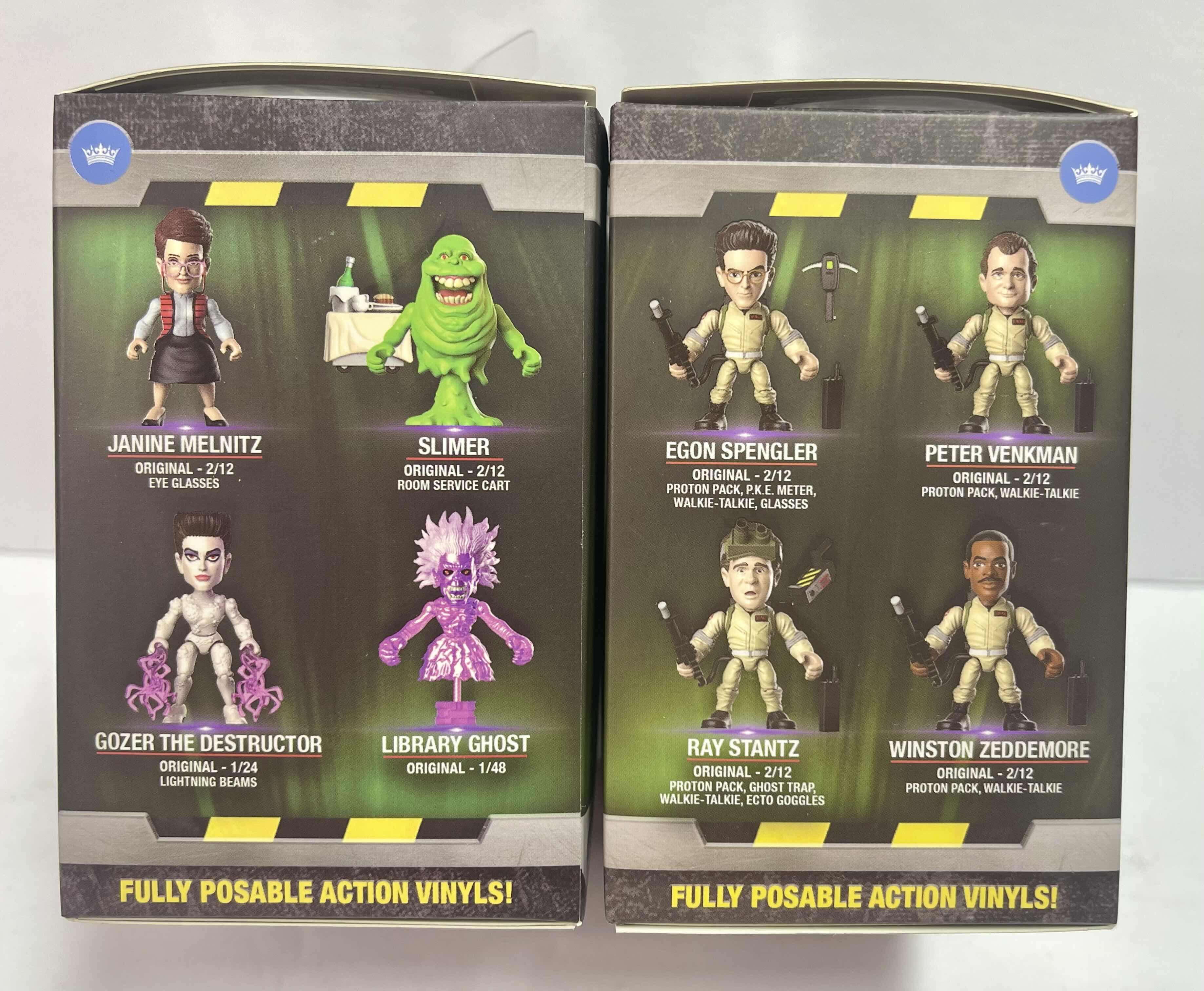 View 3 of NIB GHOSTBUSTERS SERIES EGON SPENGLER & JANINE MELNITZ 2/12 VINYL FIGURE BY LOYAL SUBJECTS - RETAIL PRICE $26.00