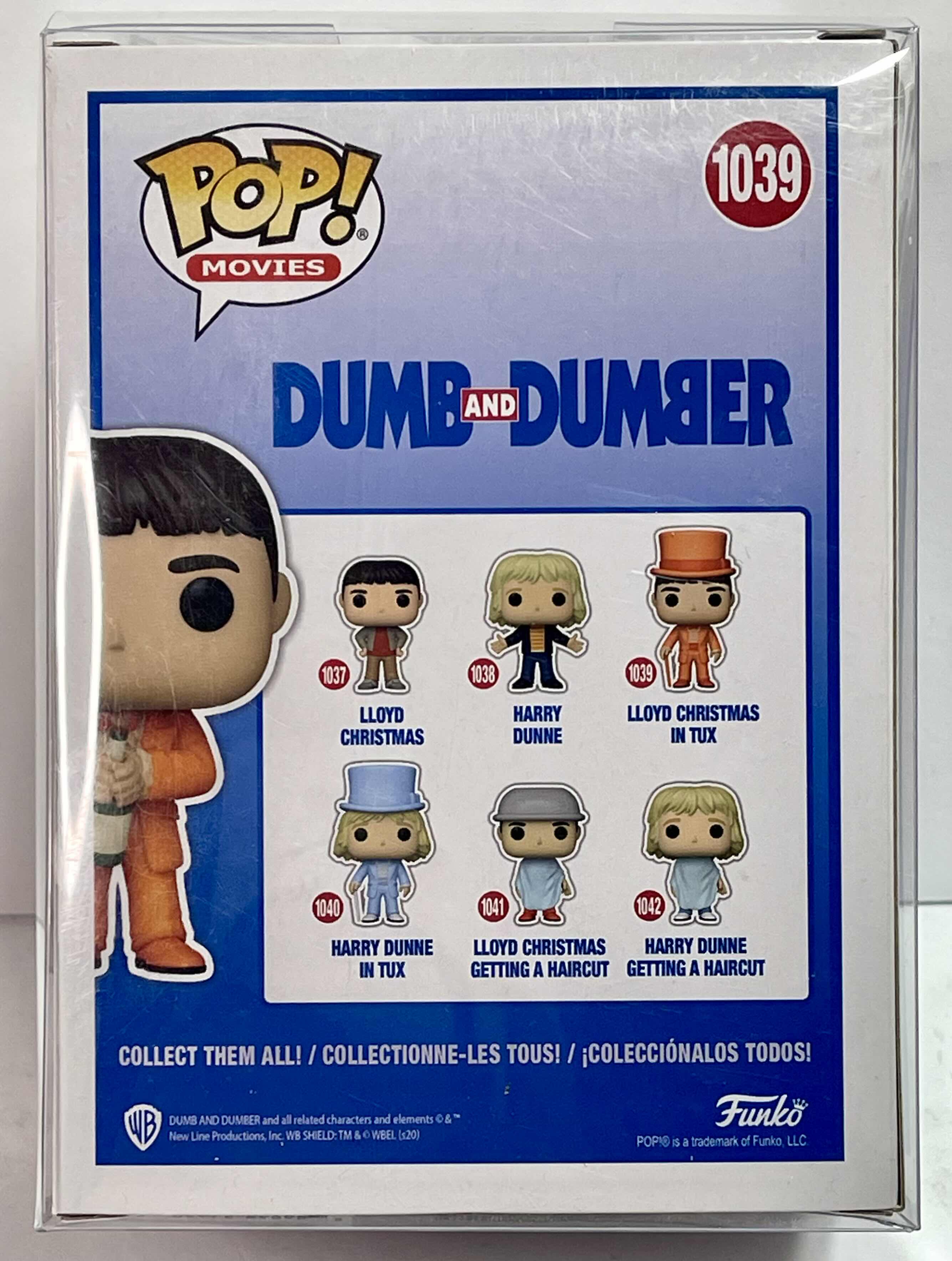Photo 1 of NIB FUNKO POP MOVIES SERIES DUMB & DUMMER LIMITED EDITION “LLOYD CHRISTMAS” - RETAIL PRICE $24.99