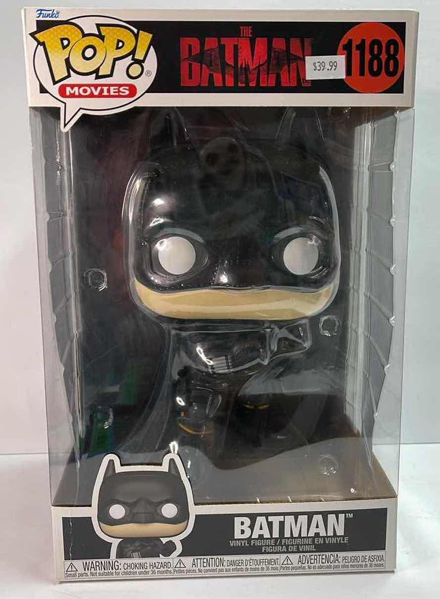 Photo 1 of NIB FUNKO POP JUMBO THE BATMAN - RETAIL PRICE $39.99